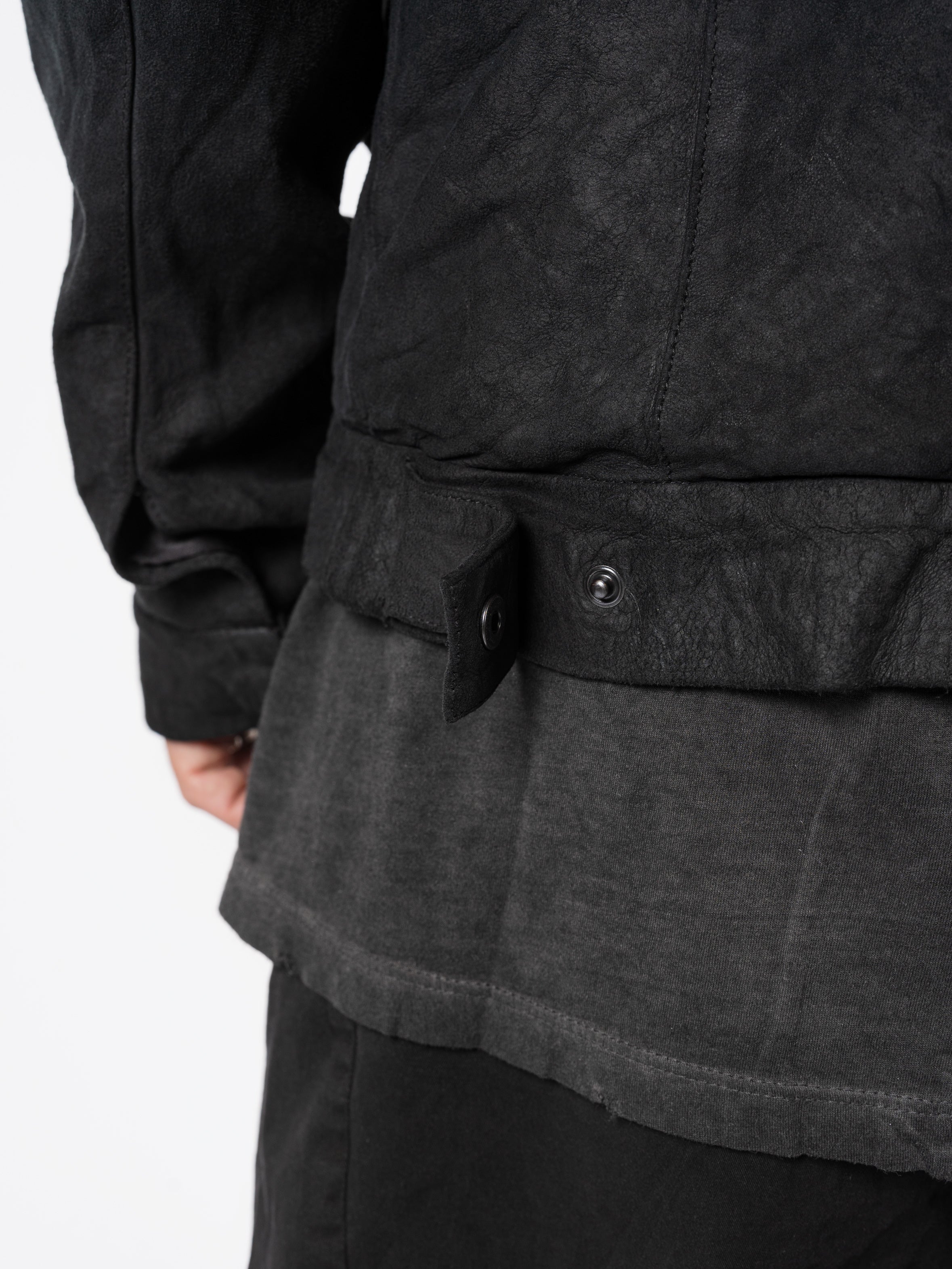 Vegetable-Tanned Leather Jacket