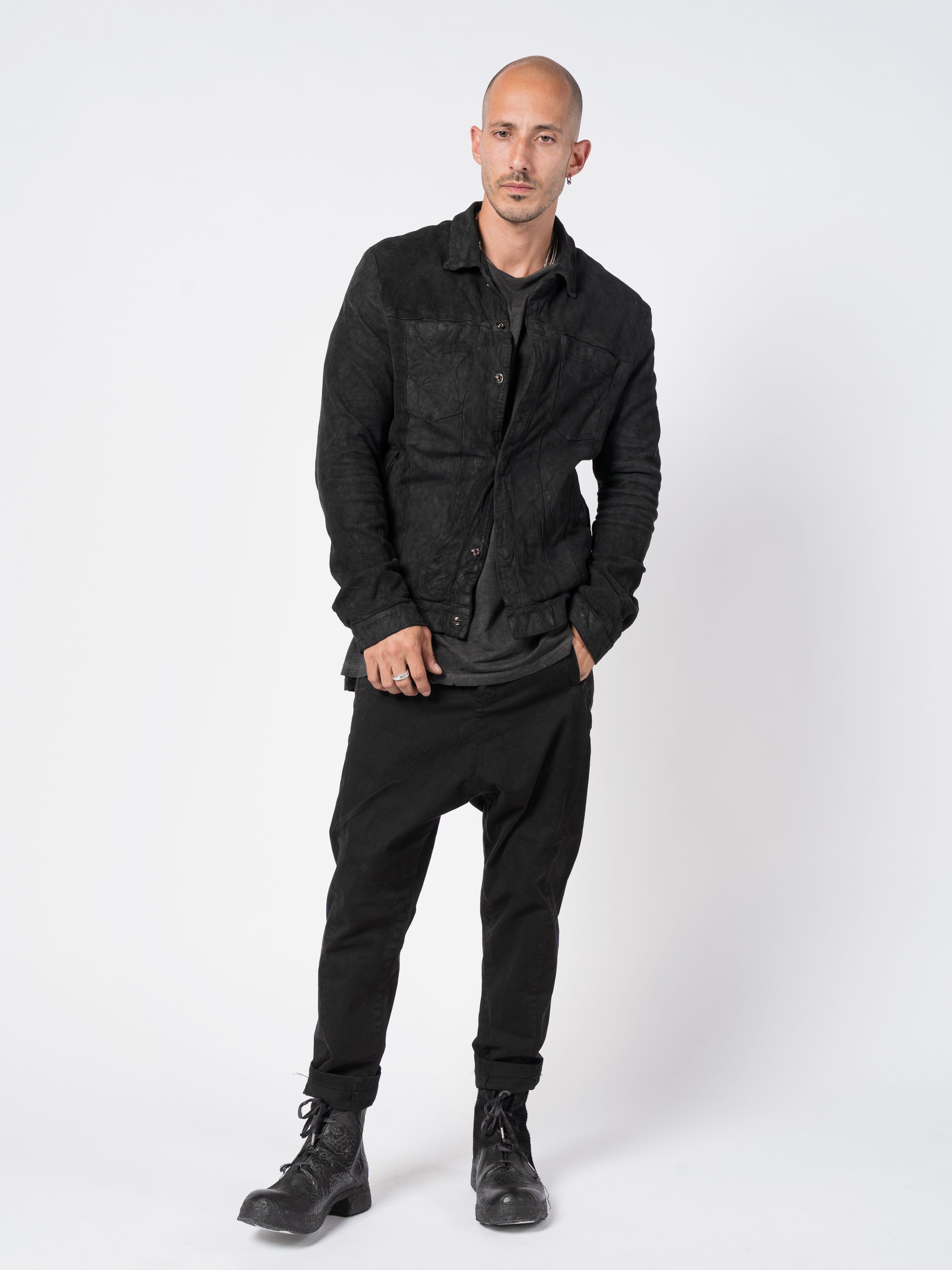 Vegetable-Tanned Leather Jacket