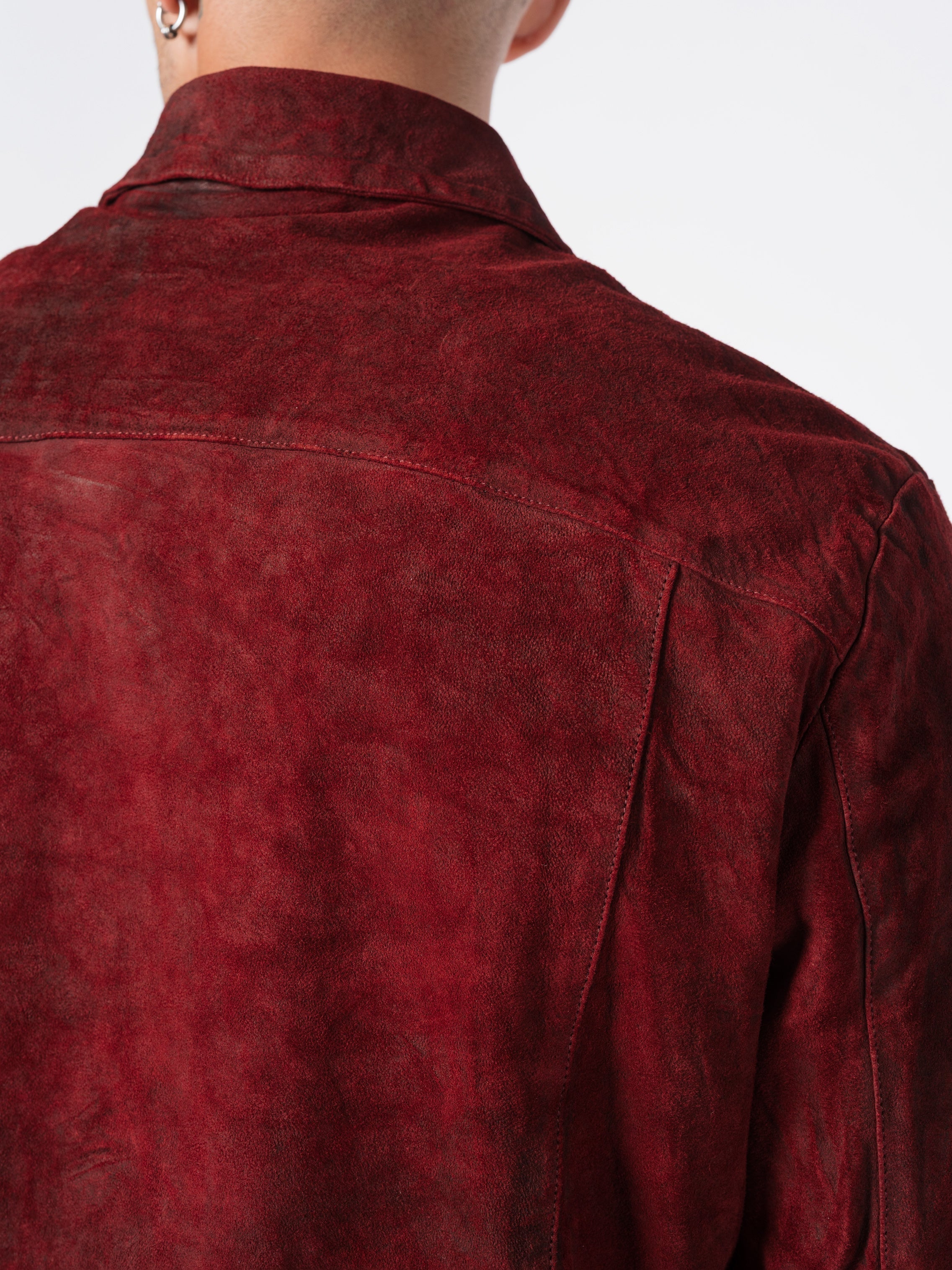 Vegetable-Tanned Leather Jacket