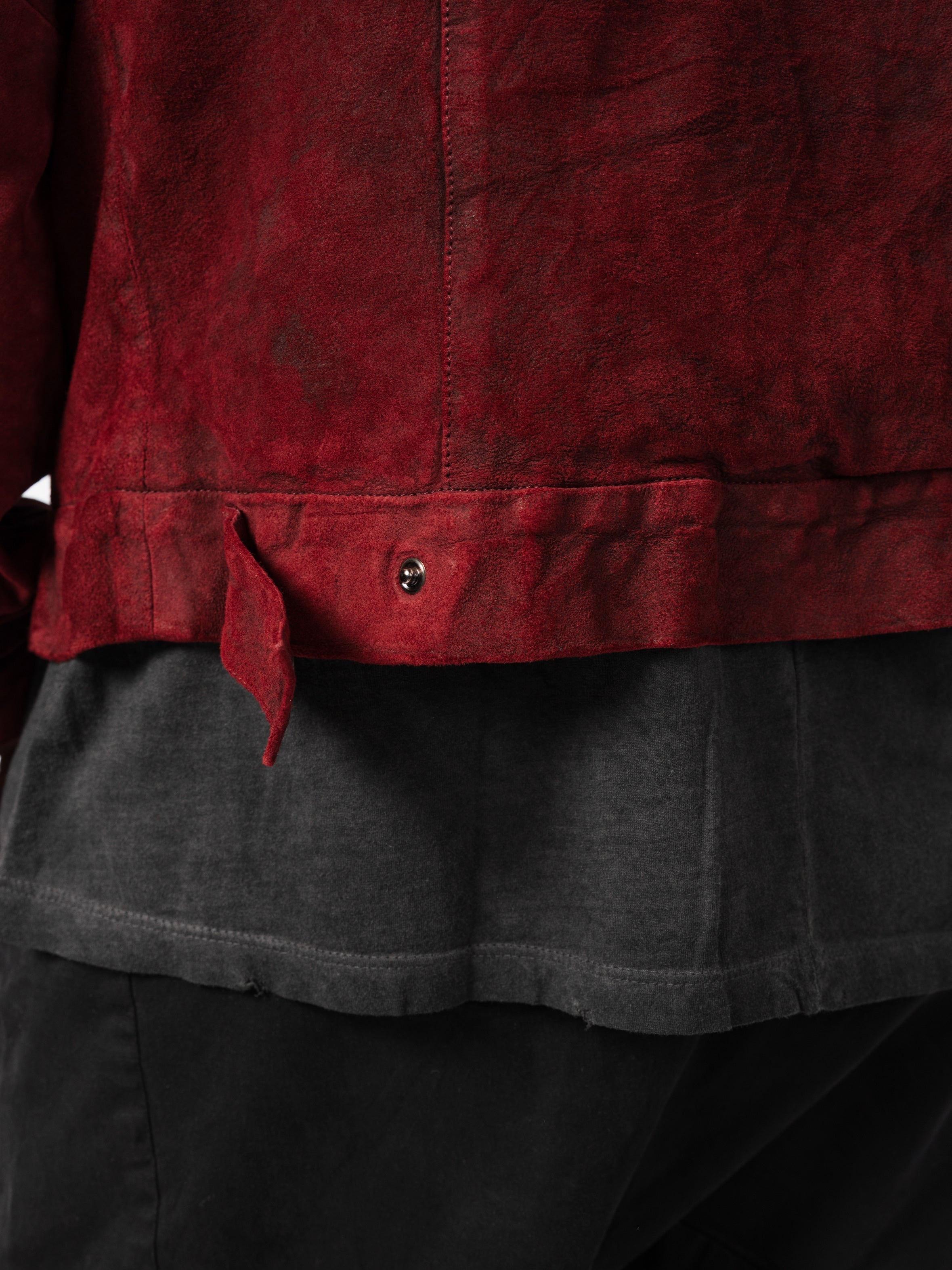 Vegetable-Tanned Leather Jacket