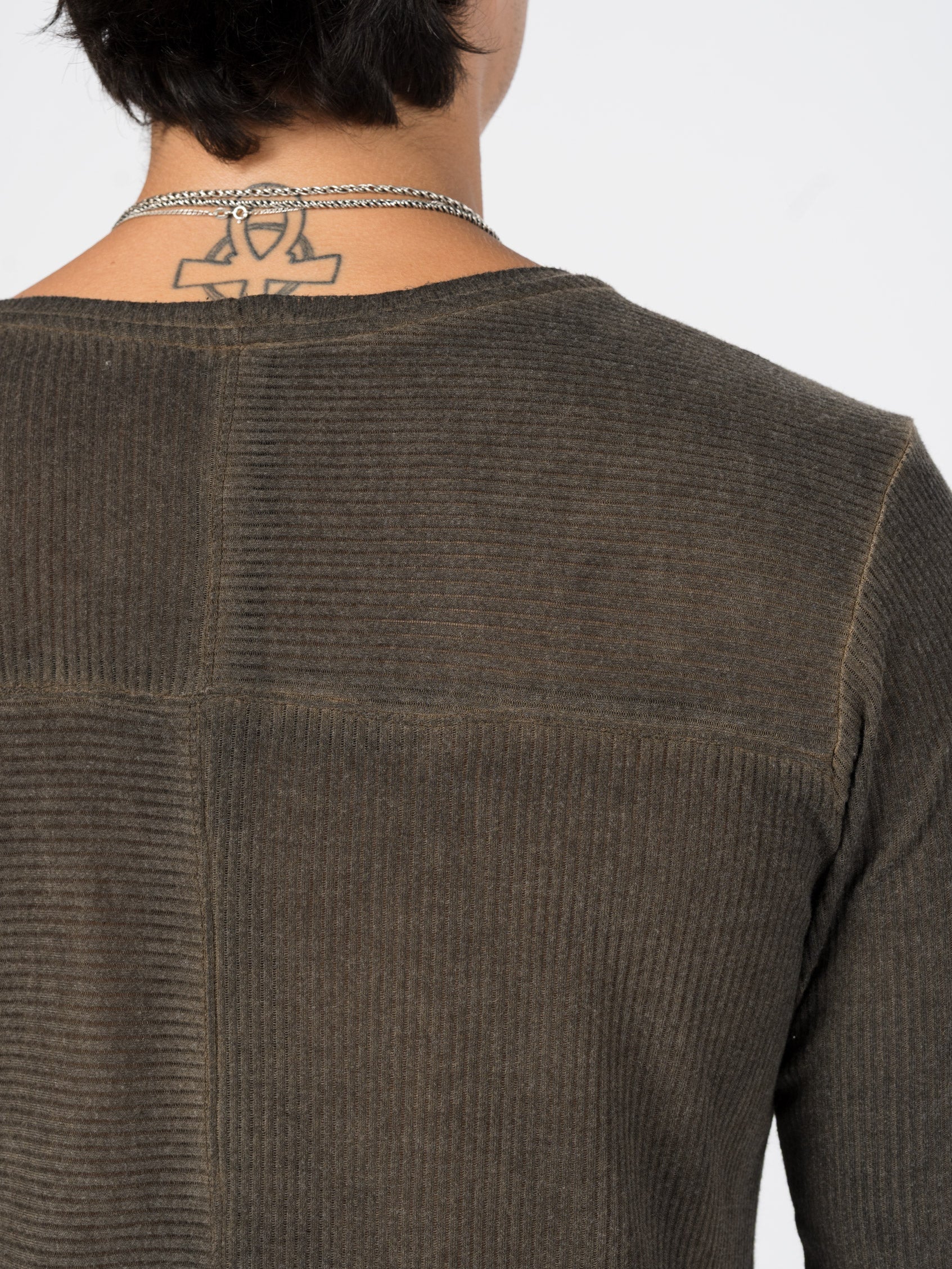 Ribbed Cotton Tee - INN7
