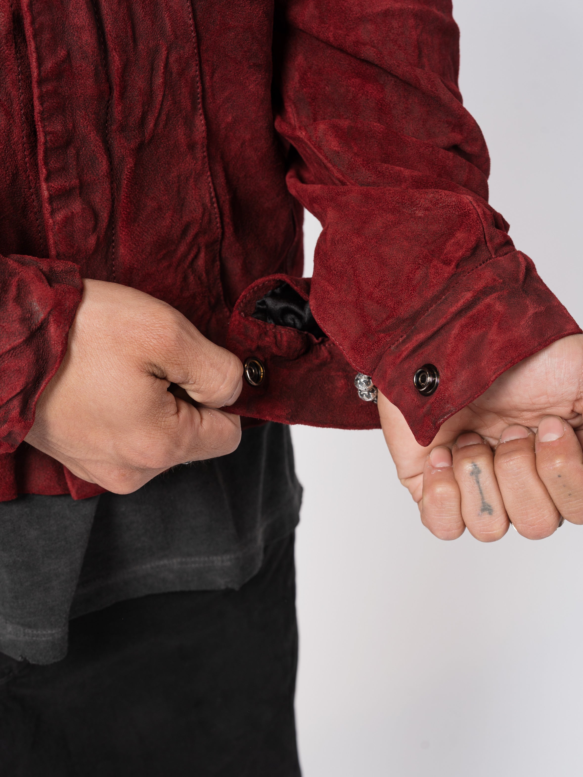 Vegetable-Tanned Leather Jacket