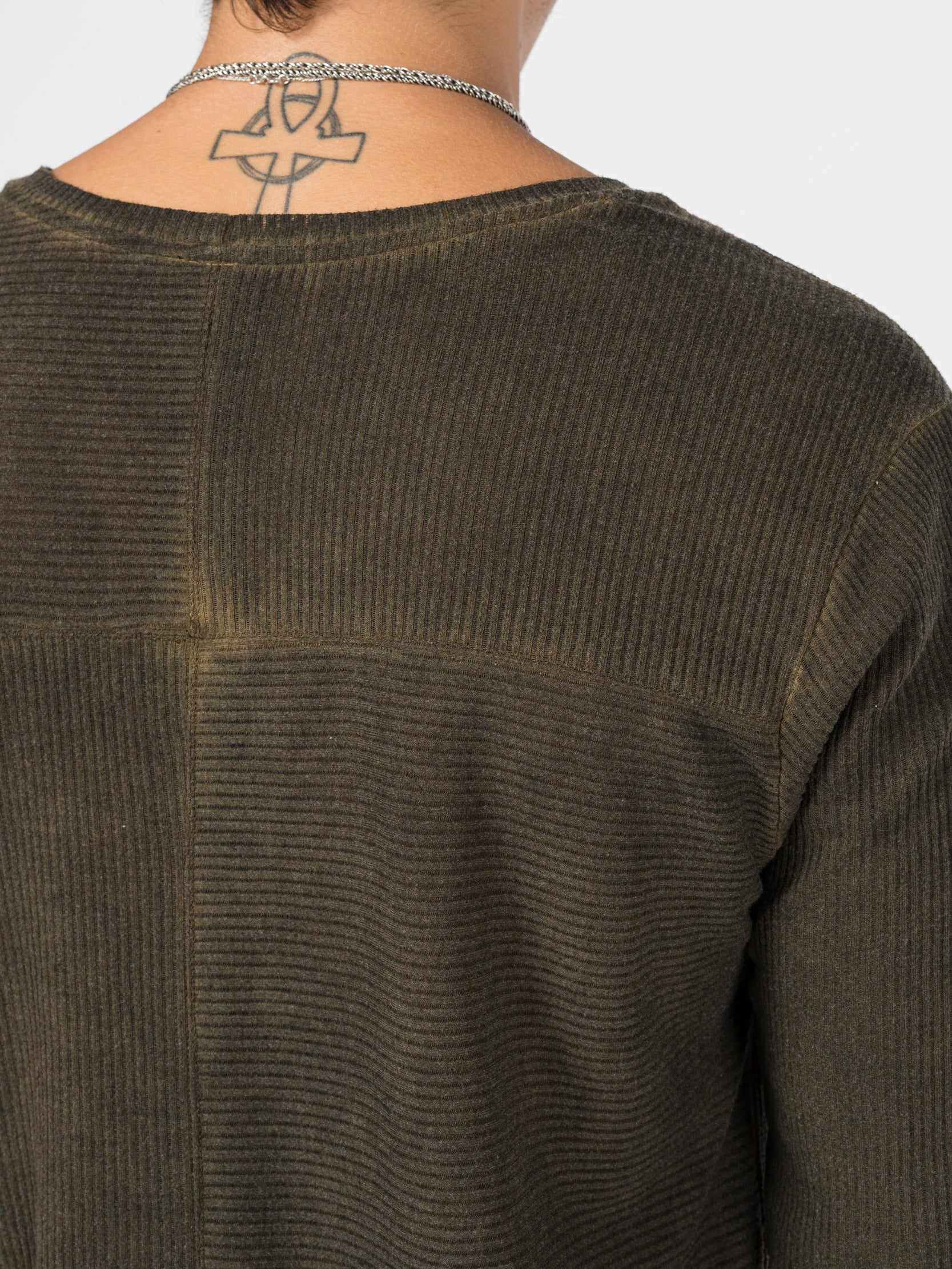 Ribbed Cotton Tee - INN7