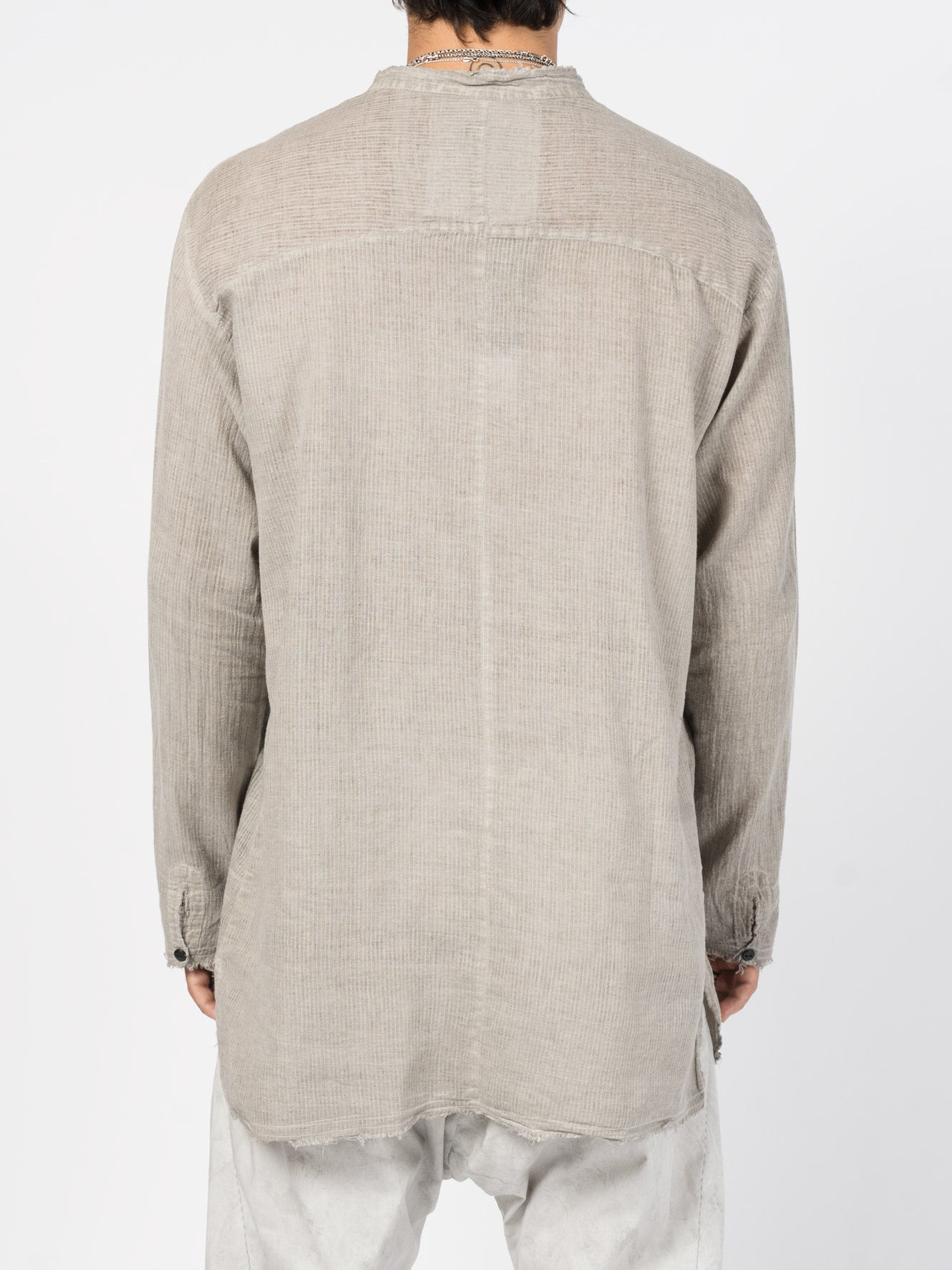 Cotton Button-Up Shirt - INN7