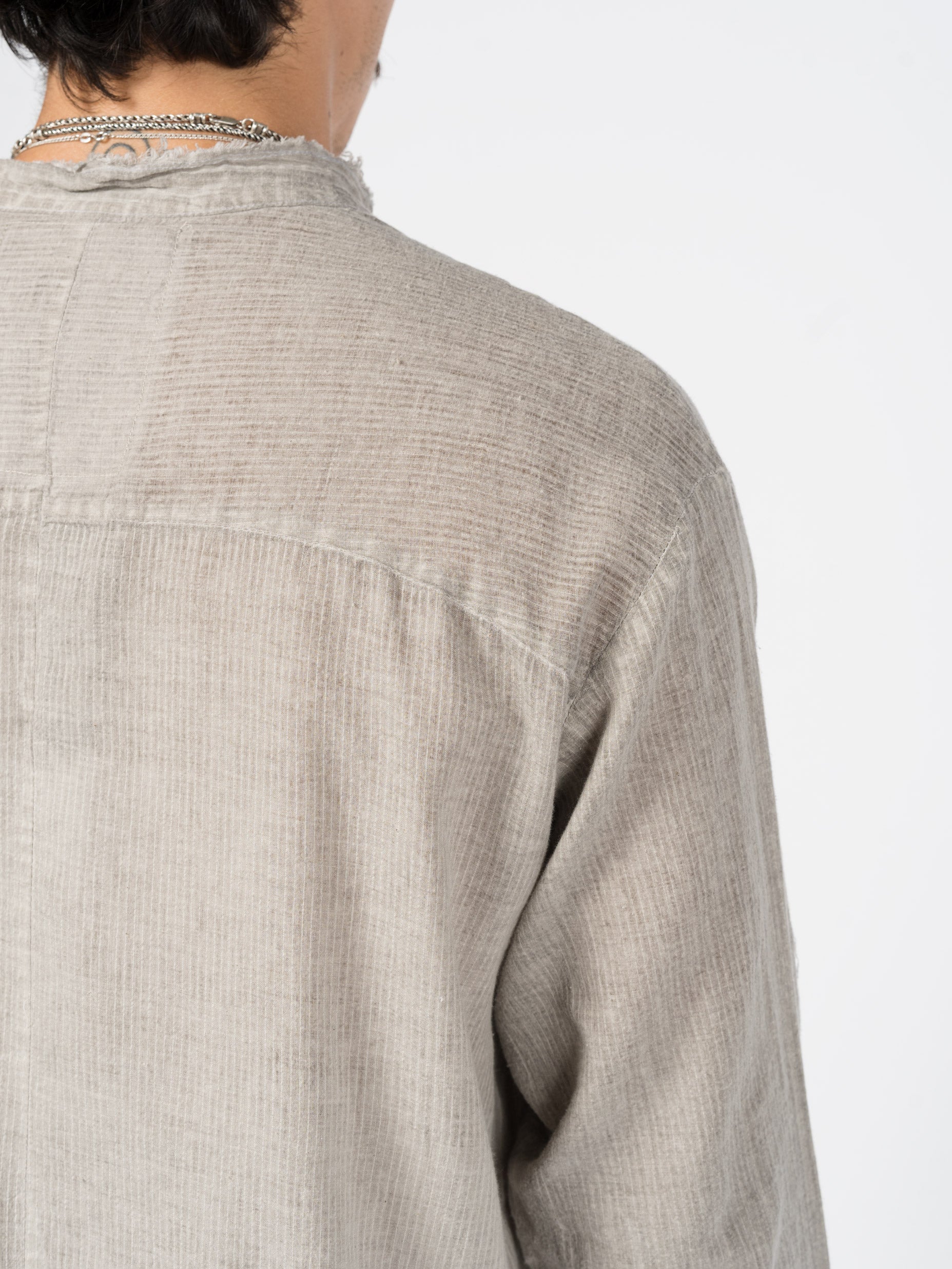 Cotton Button-Up Shirt - INN7