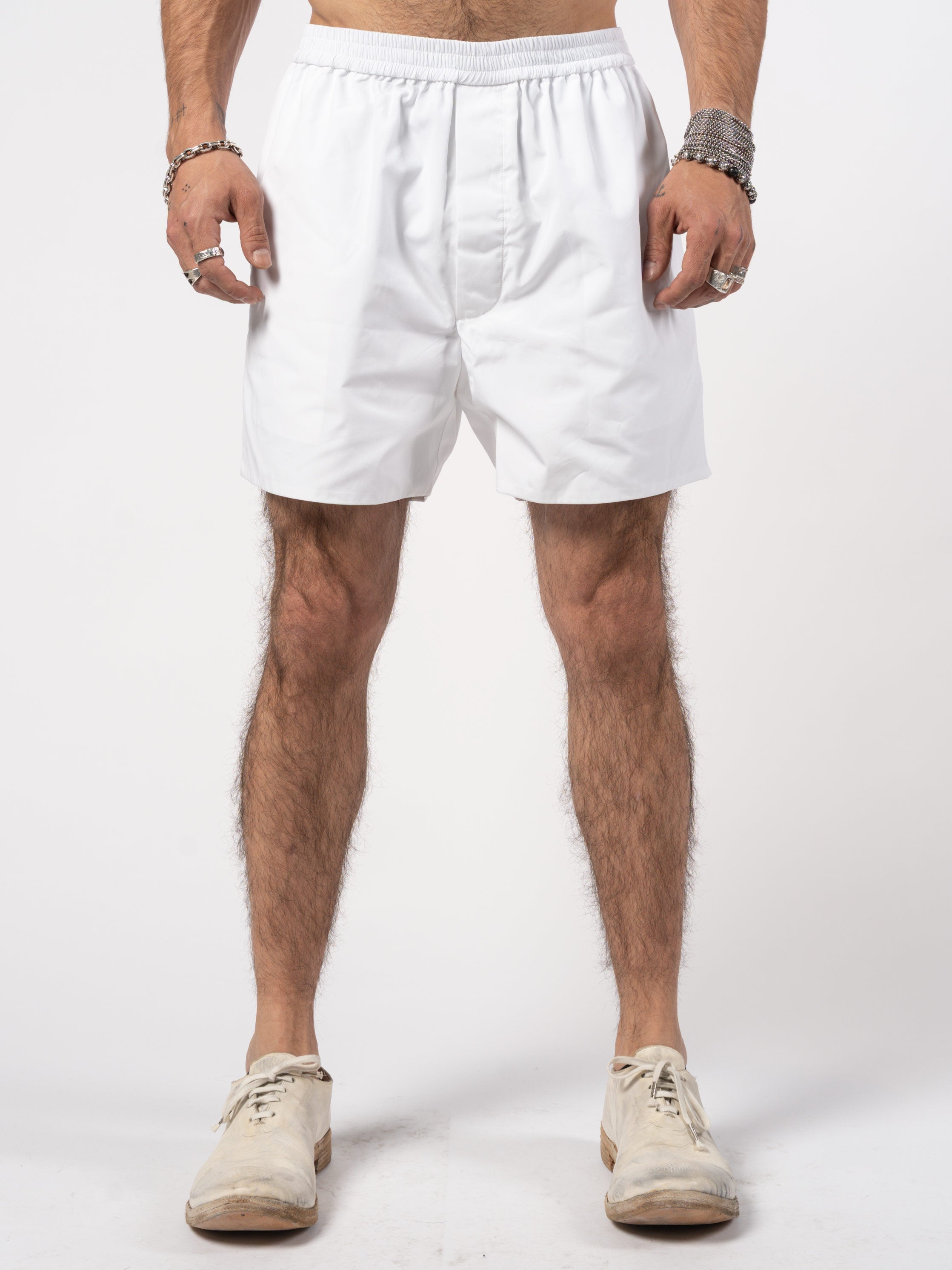 Lightweight Cotton Elastic Shorts - INN7
