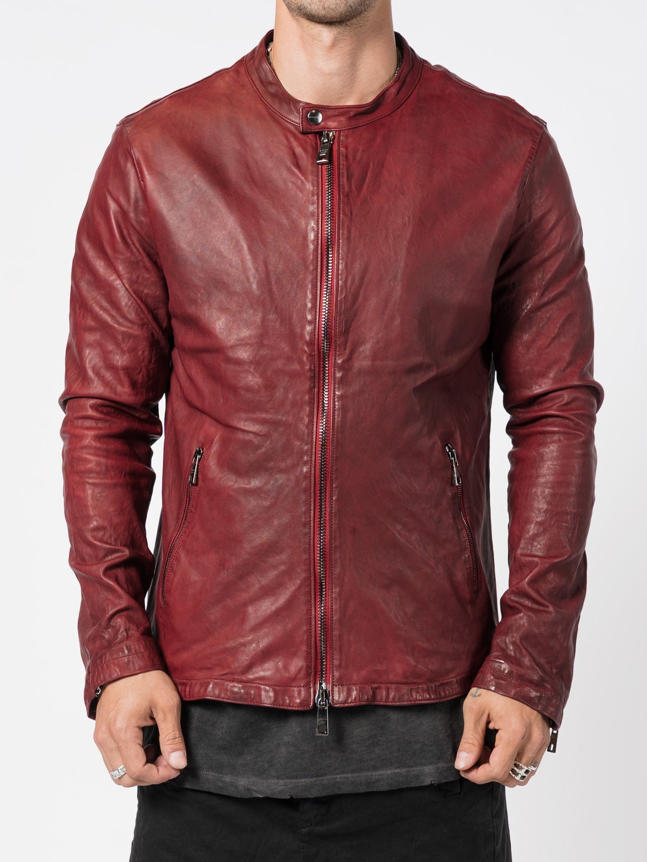 Leather Biker Jacket