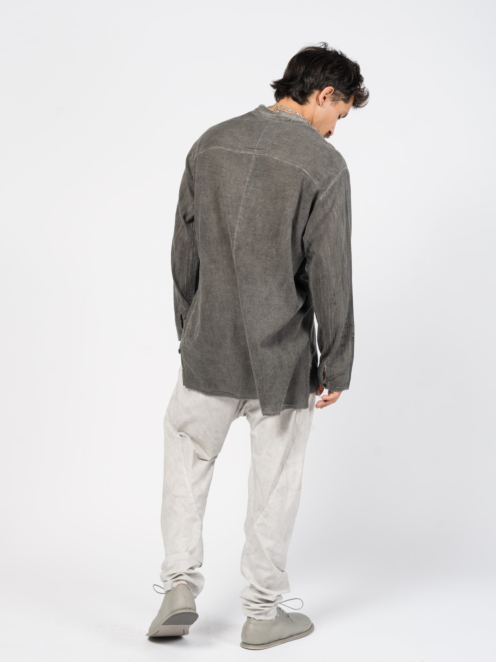 Cotton Button-Up Shirt - INN7