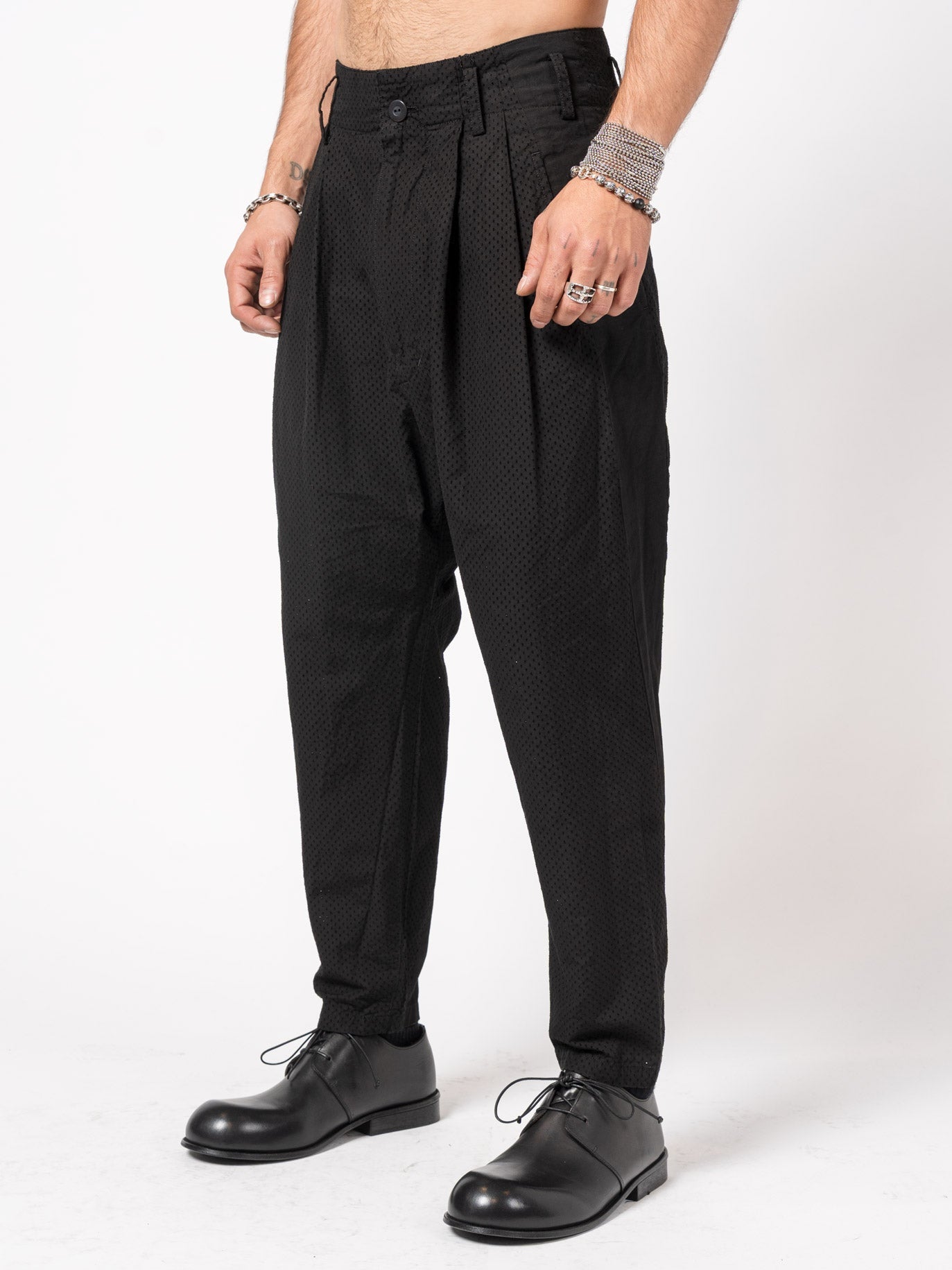 Perforated Trousers - INN7