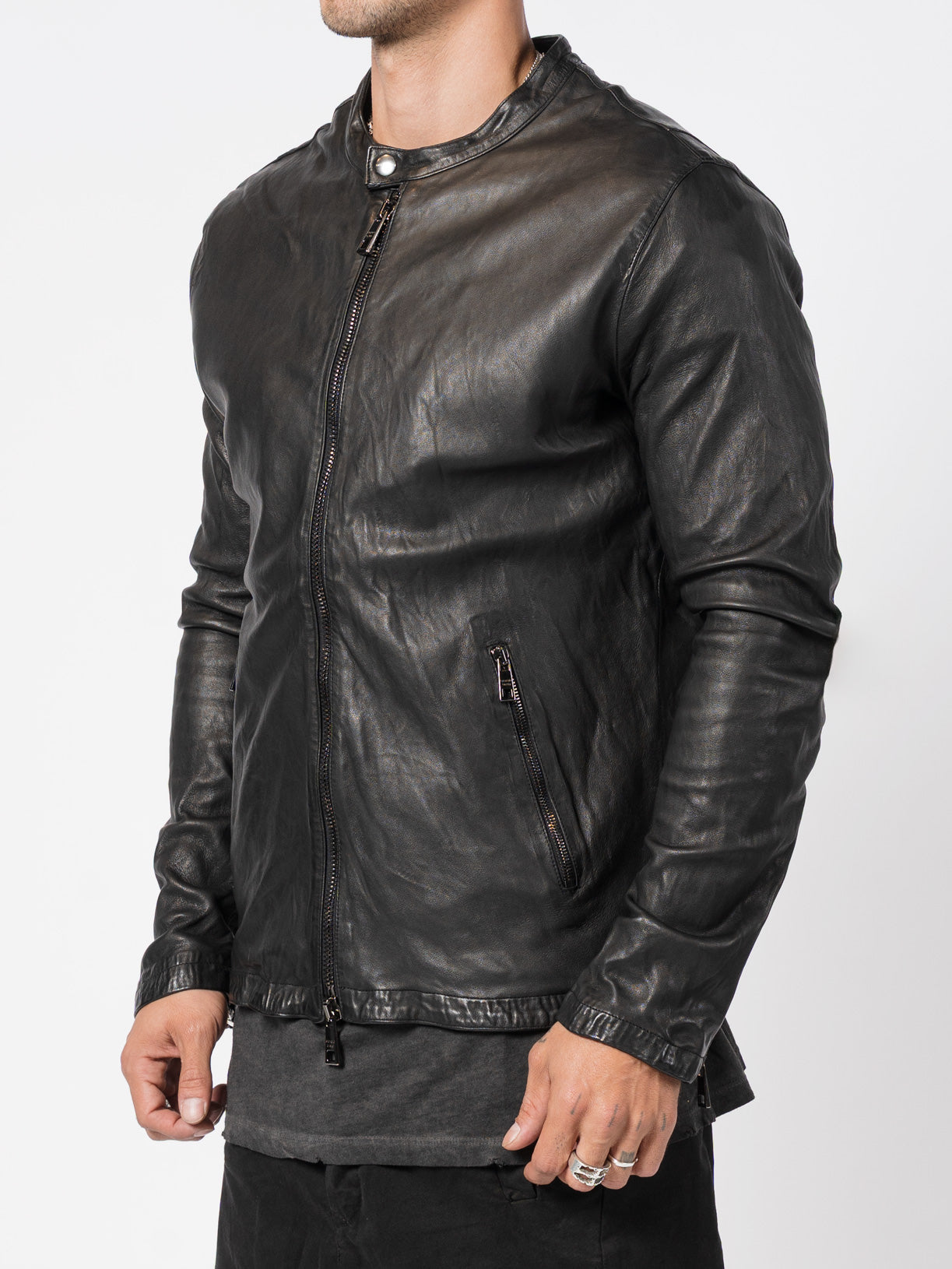 Leather Biker Jacket