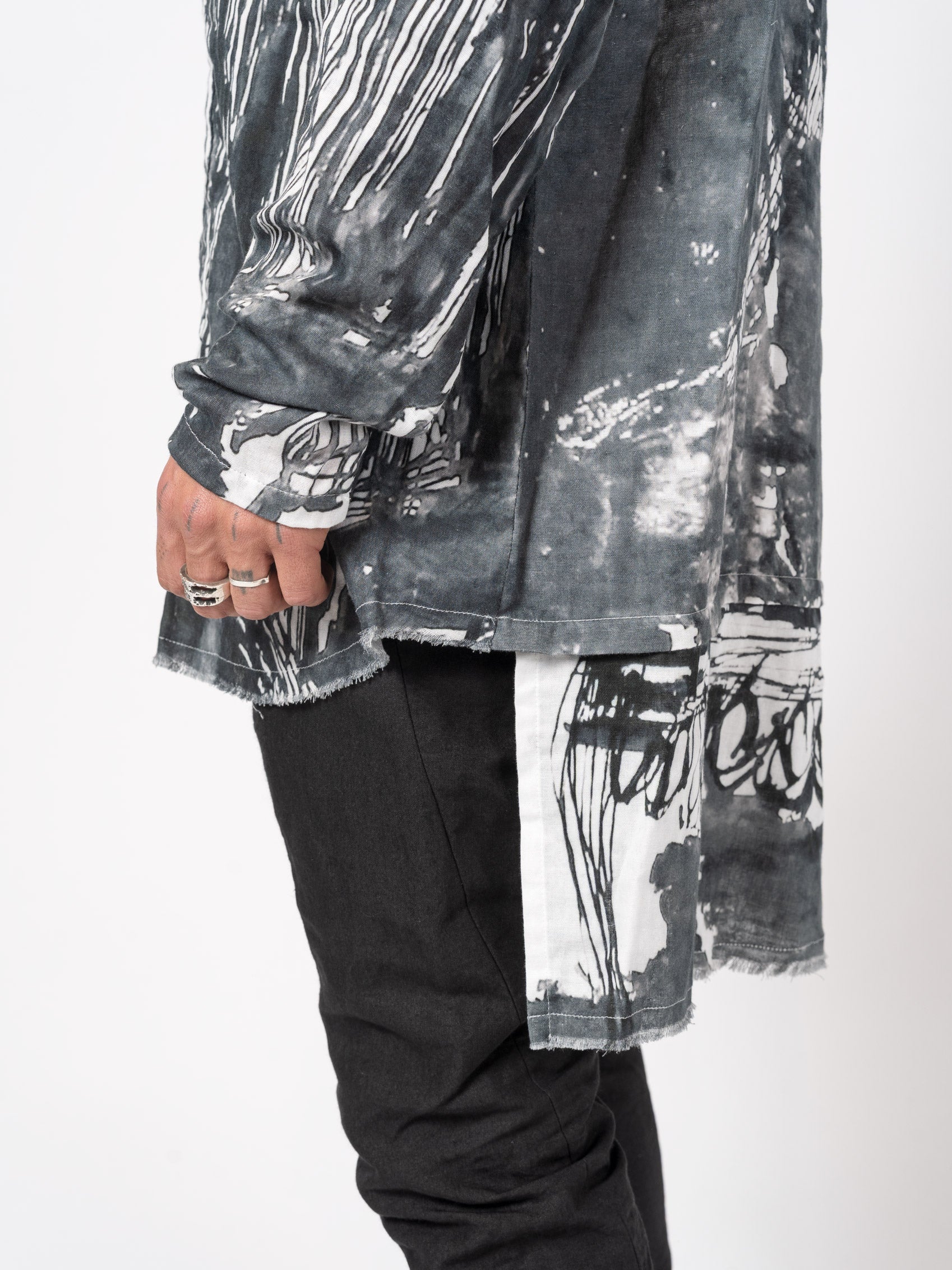 Printed Long Shirt - INN7