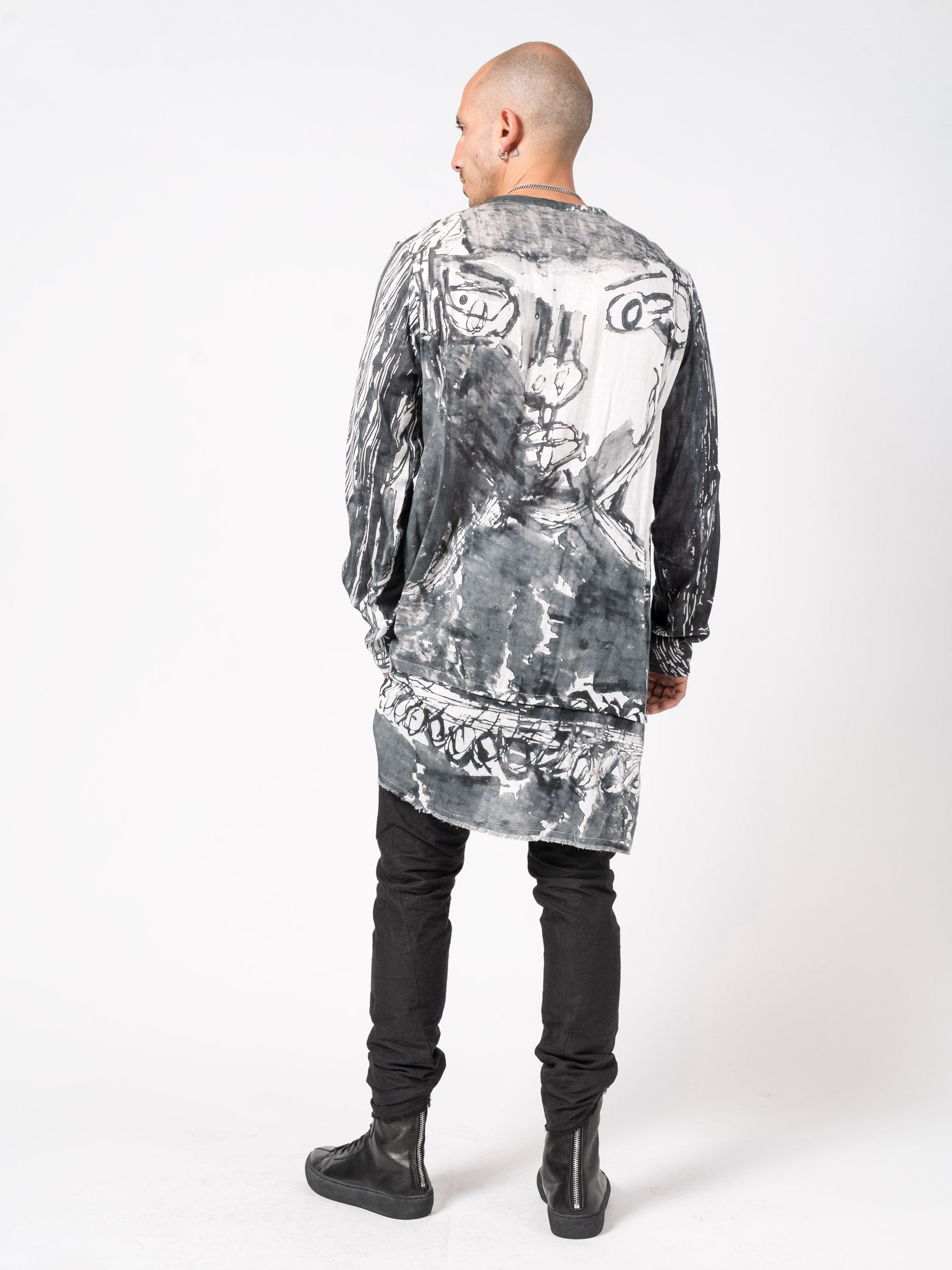 Printed Long Shirt - INN7