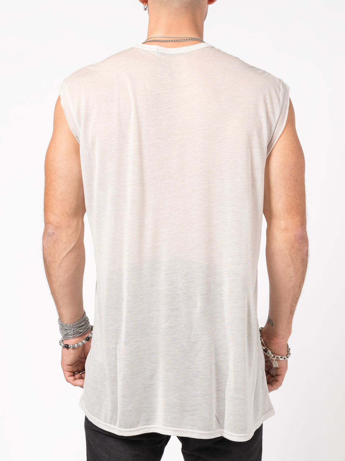 Printed Sleeveless Top - INN7