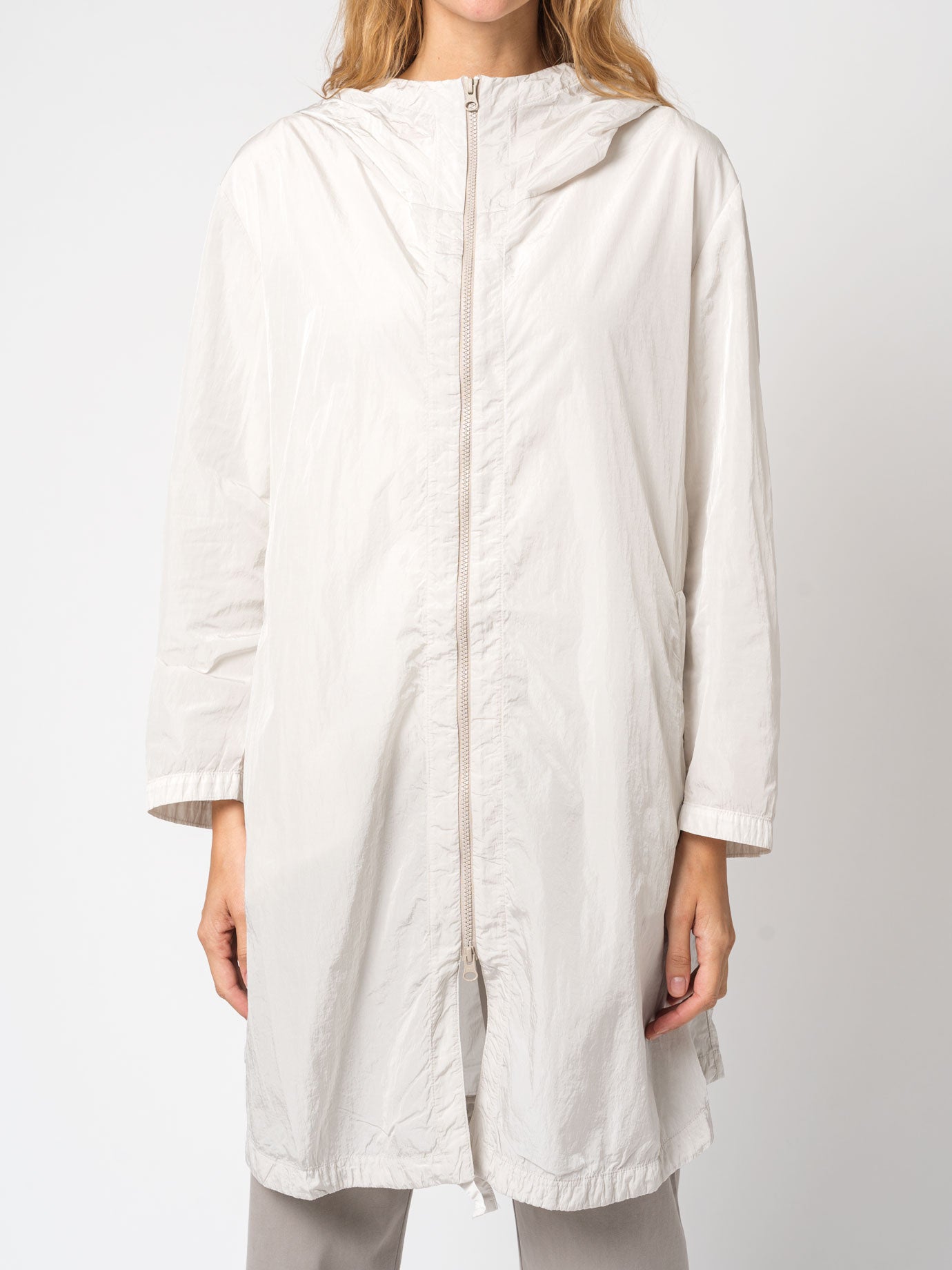 Nylon Hooded Duster - INN7