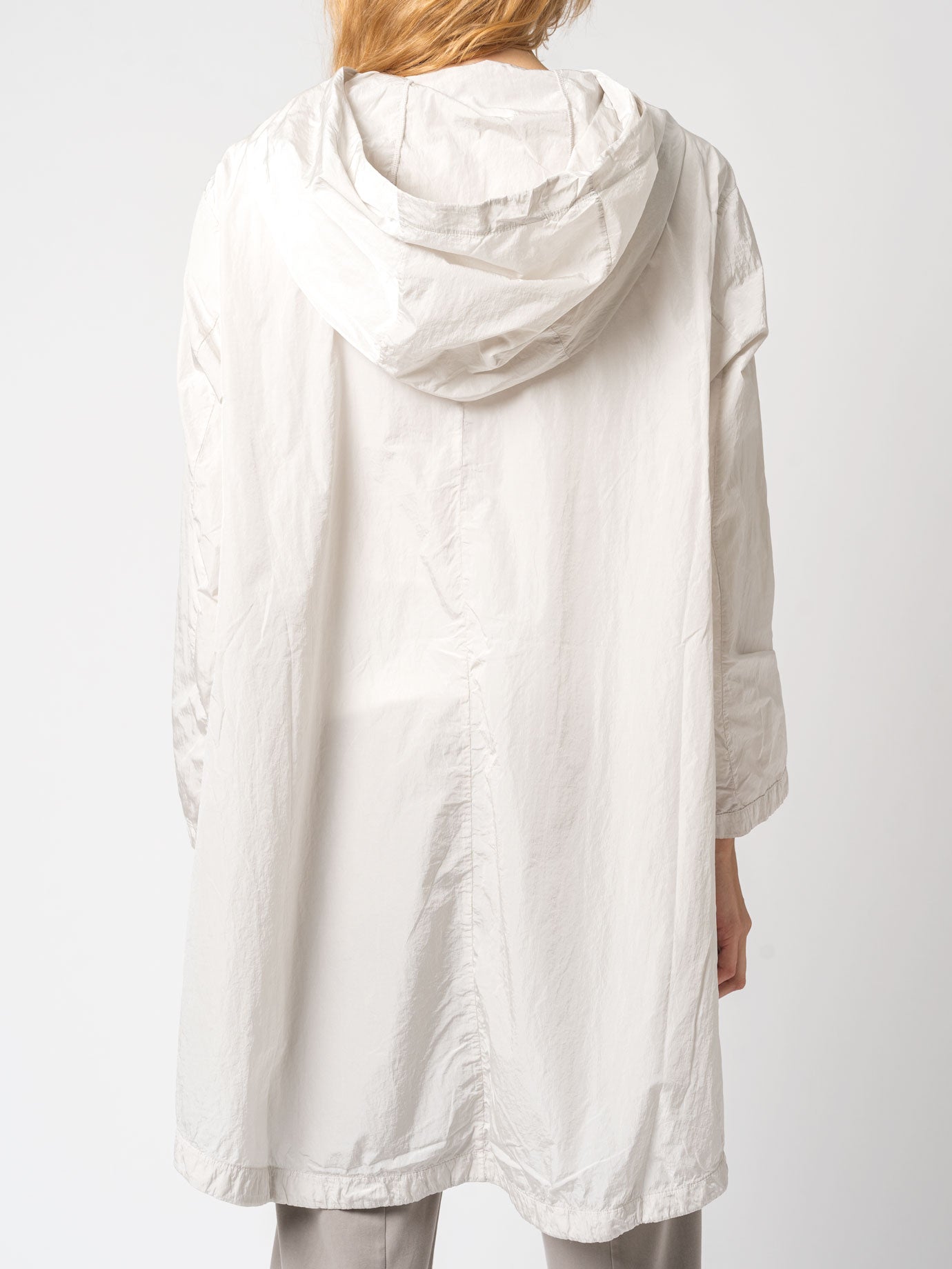 Nylon Hooded Duster - INN7