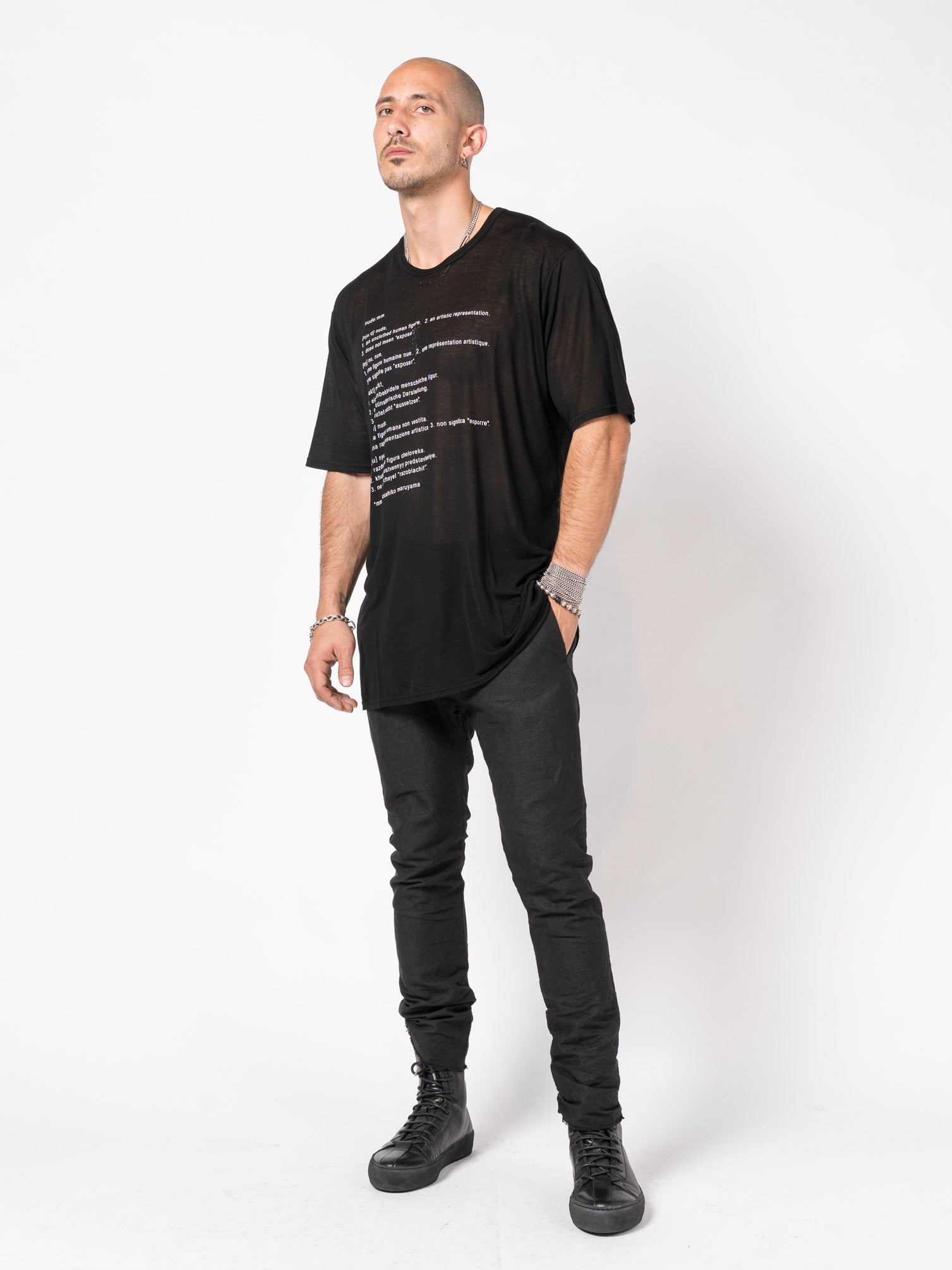 Tapered Linen-Paper Trousers - INN7