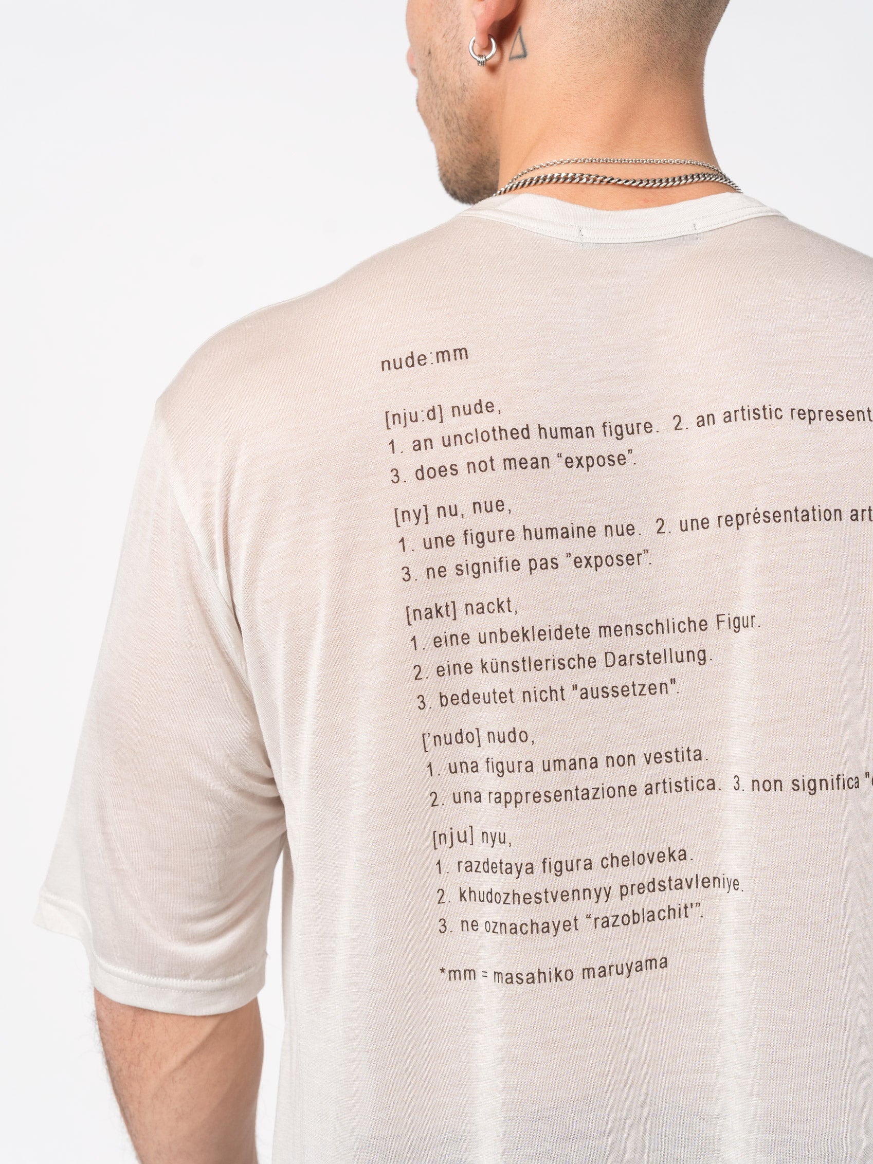Long Tencel T-Shirt - INN7