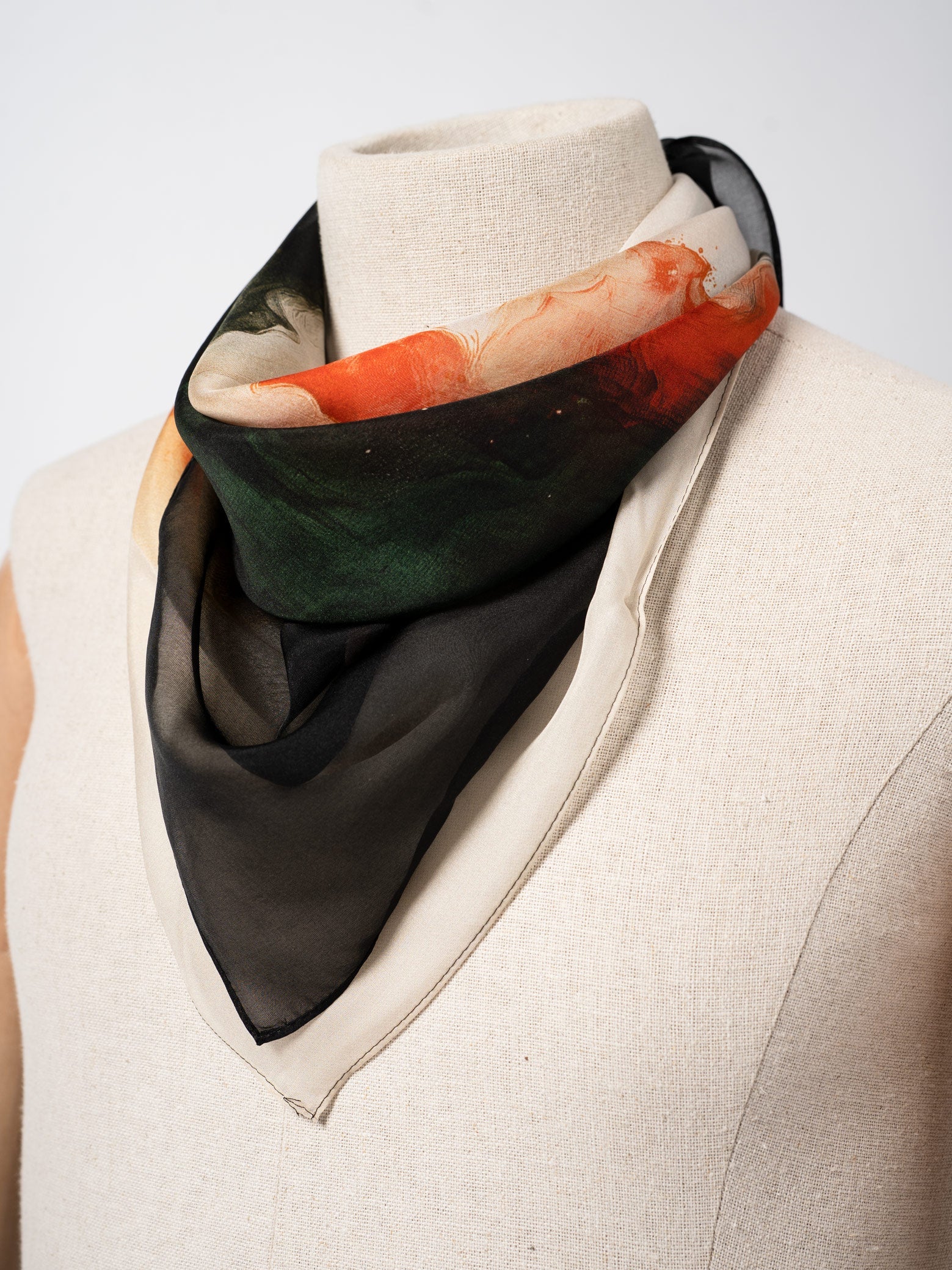Silk Chiffon Scarf