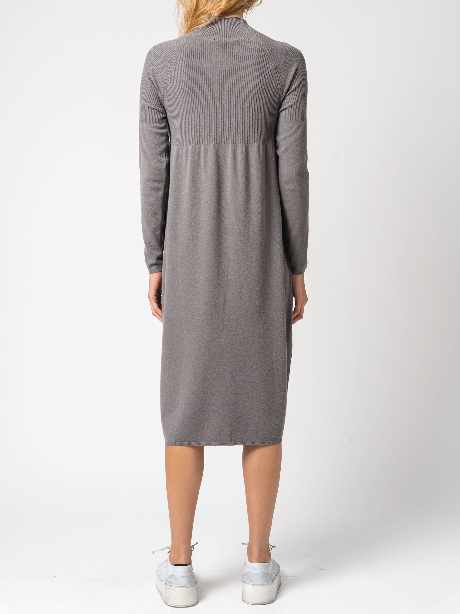 Turtleneck Dress in Viscose and Wool - INN7