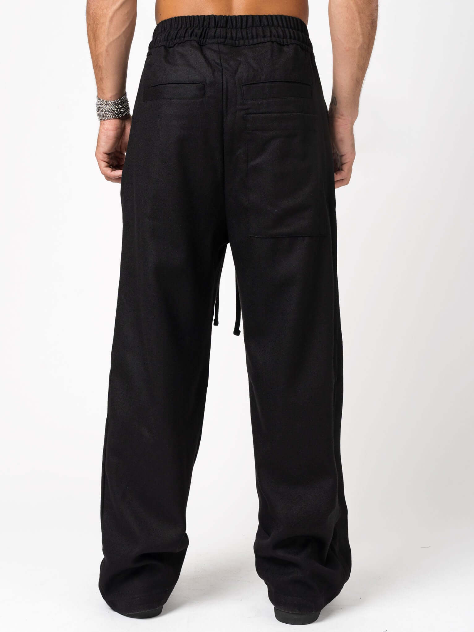 Wide leg wool trousers - INN7