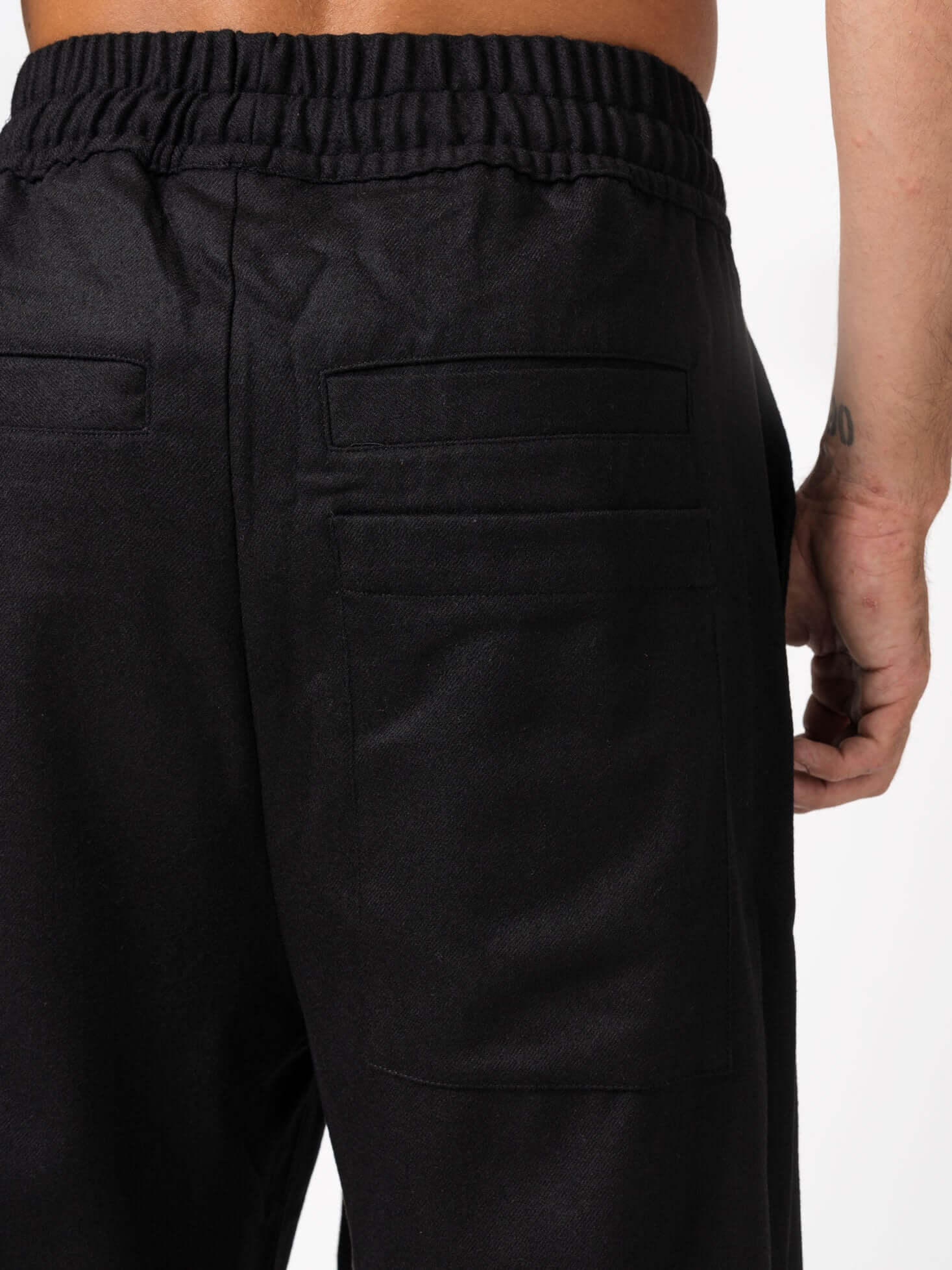 Wide leg wool trousers - INN7