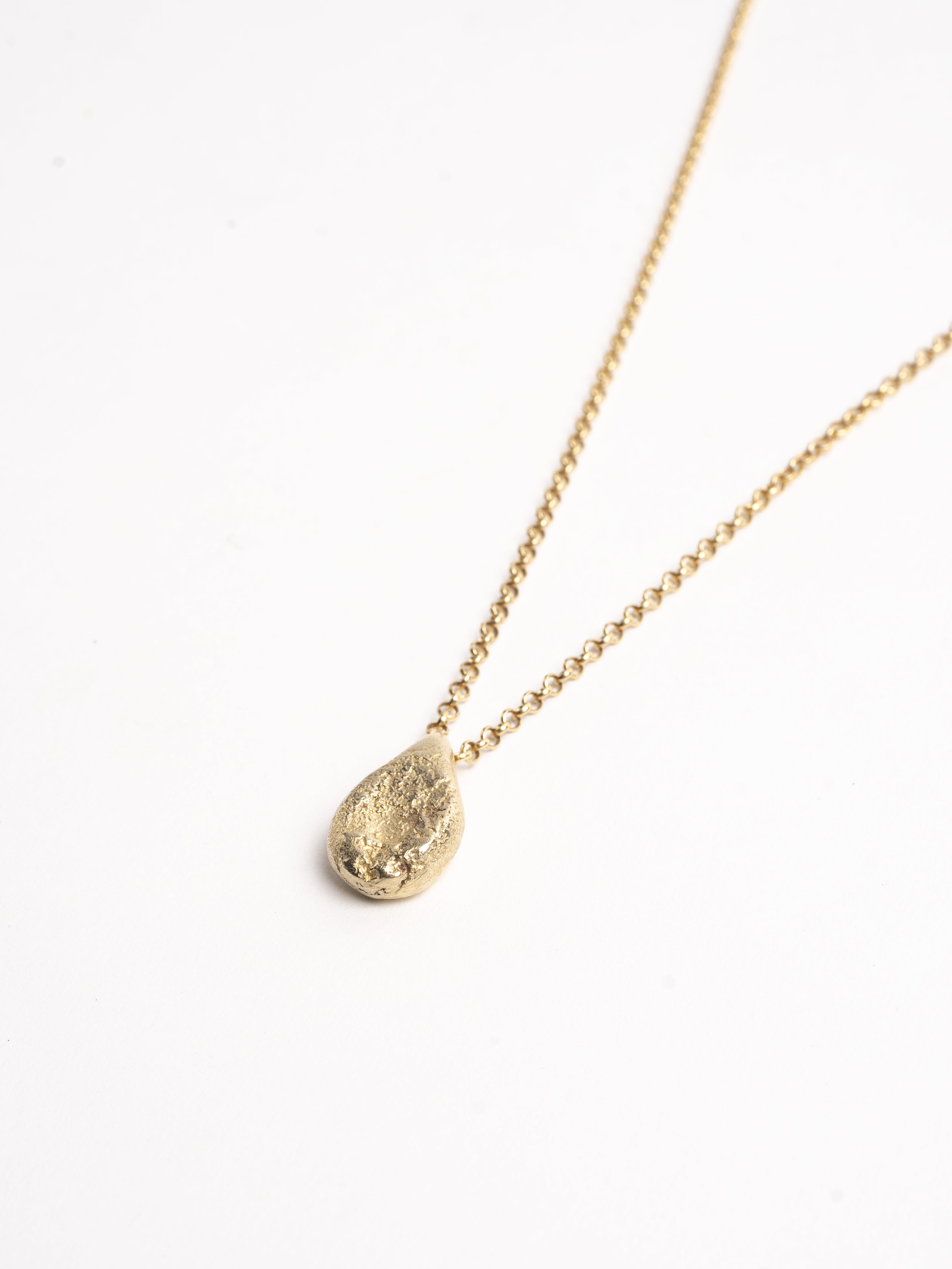 Gold-Plated Drop Necklace
