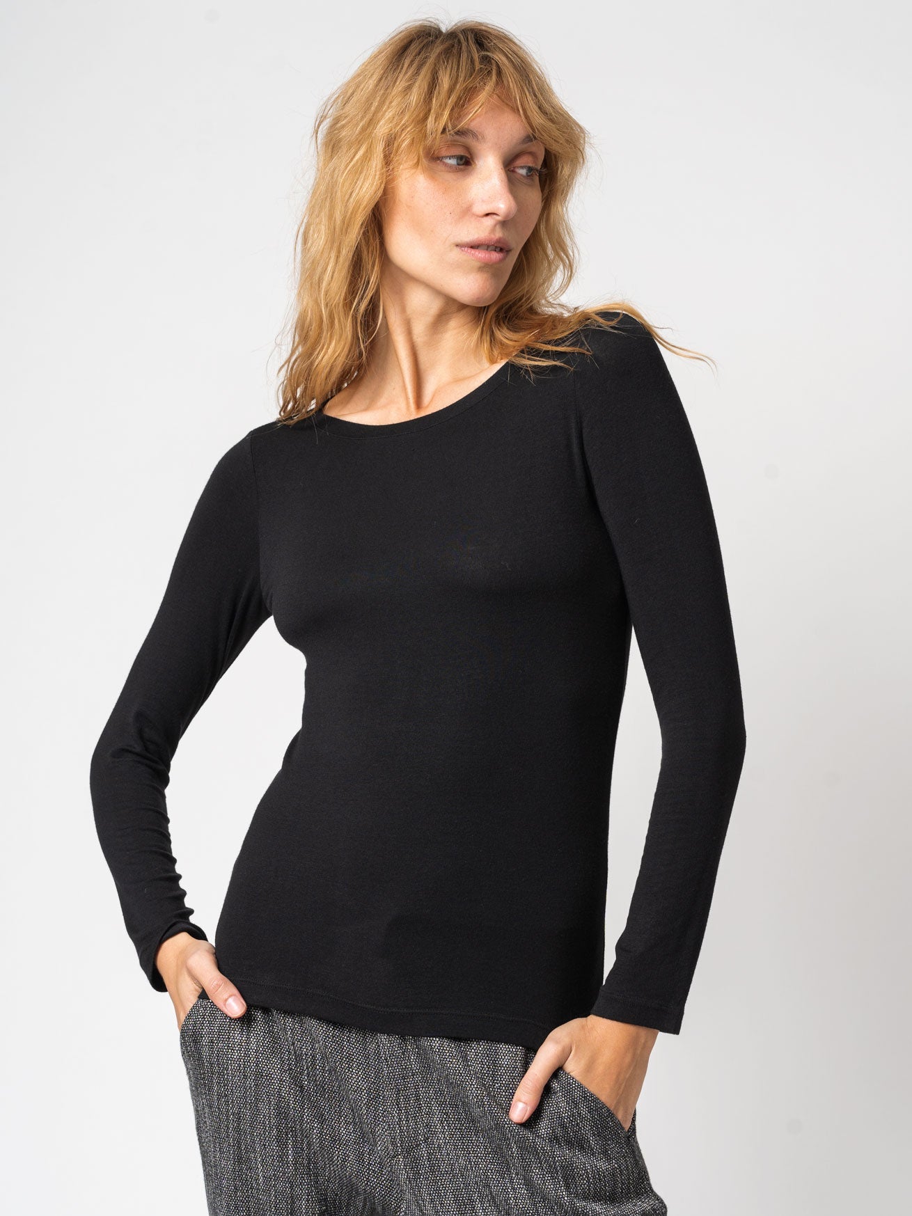 Slim Fit T-Shirt in Stretch Modal Jersey - INN7