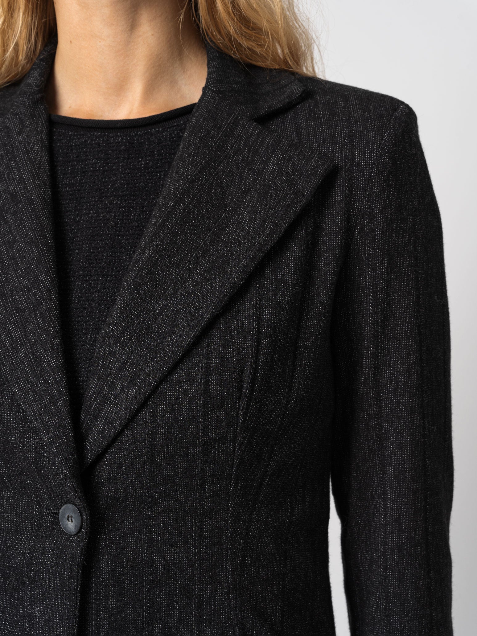 Single-button striped jacket - INN7