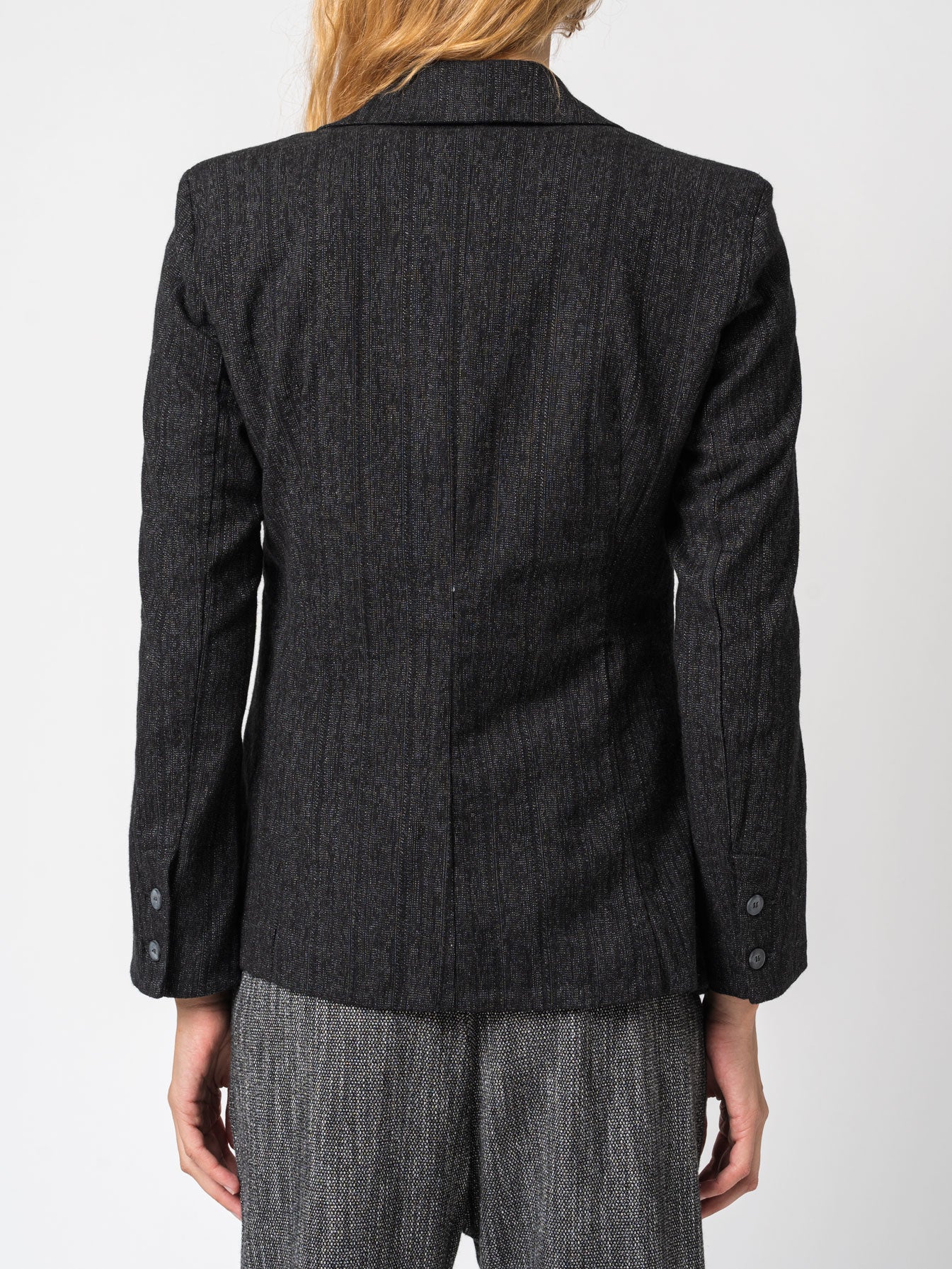 Single-button striped jacket - INN7