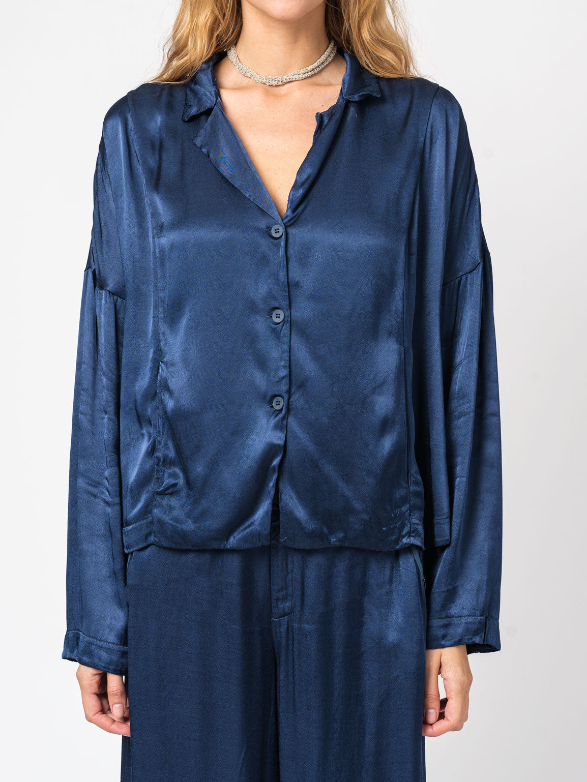 Button-Up Blouse - INN7