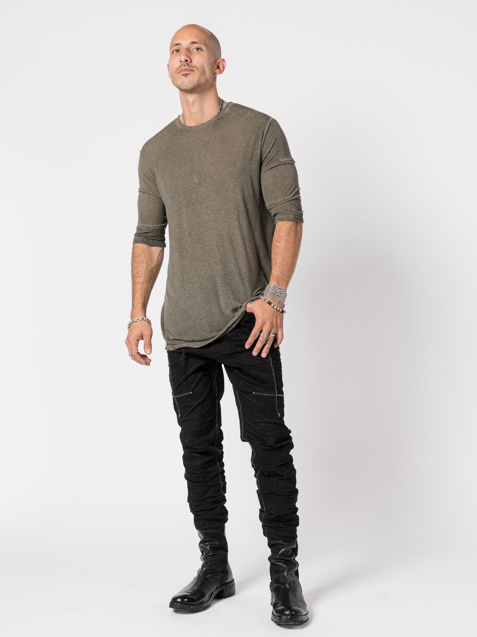 Modal Cashmere Blend Tee