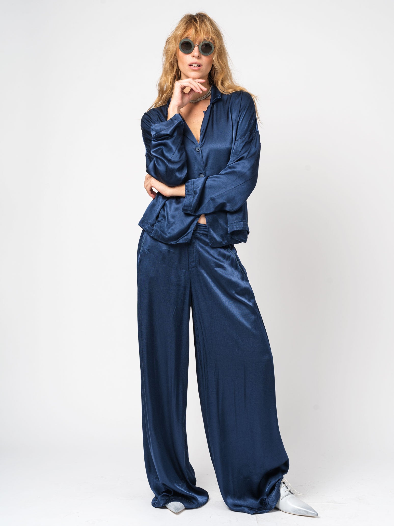 Button-Up Blouse - INN7