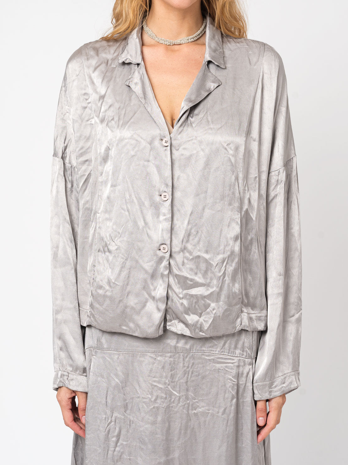 Button-Up Blouse - INN7