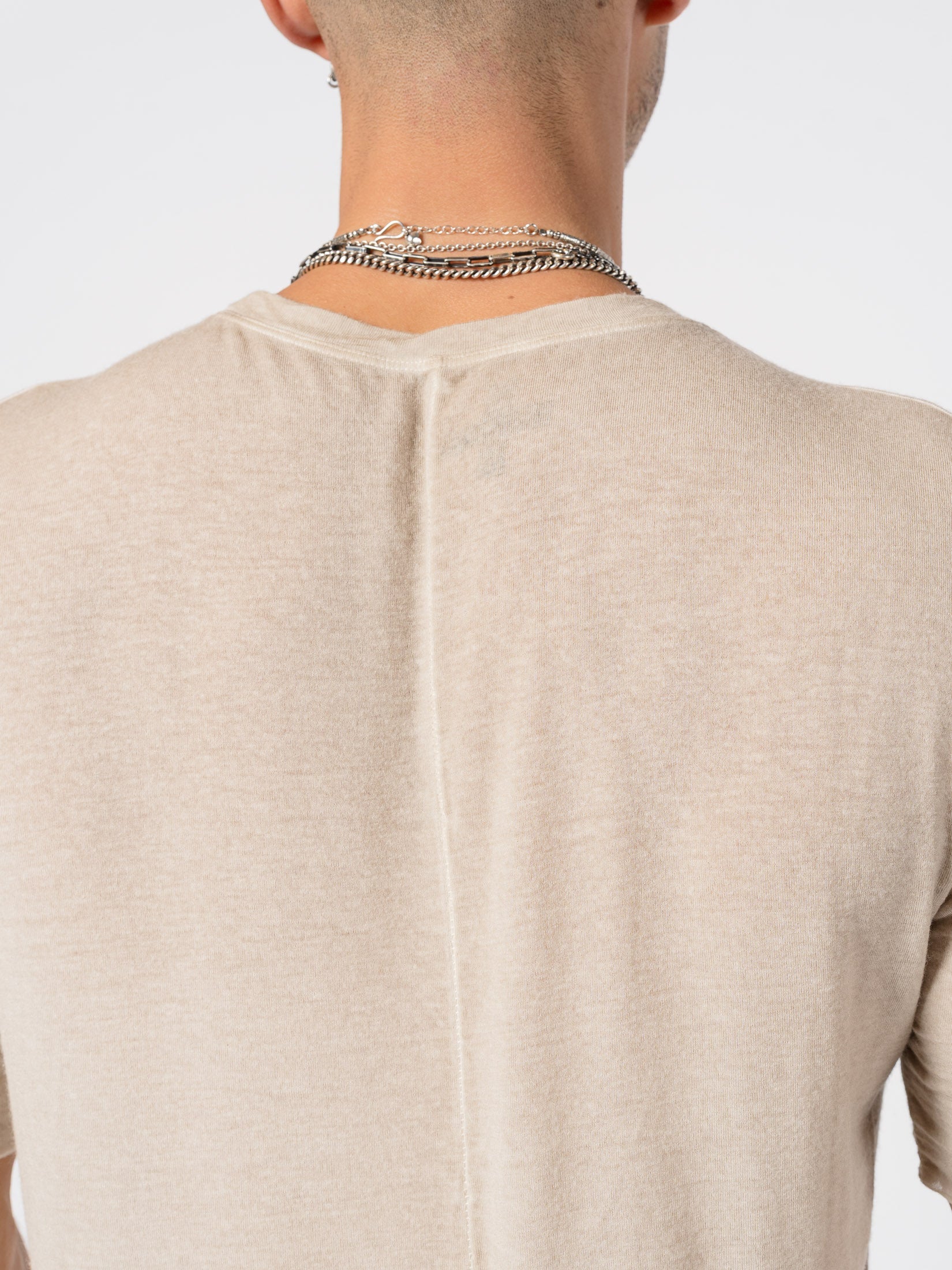 Lightweight Modal–Cashmere Short-Sleeve Tee