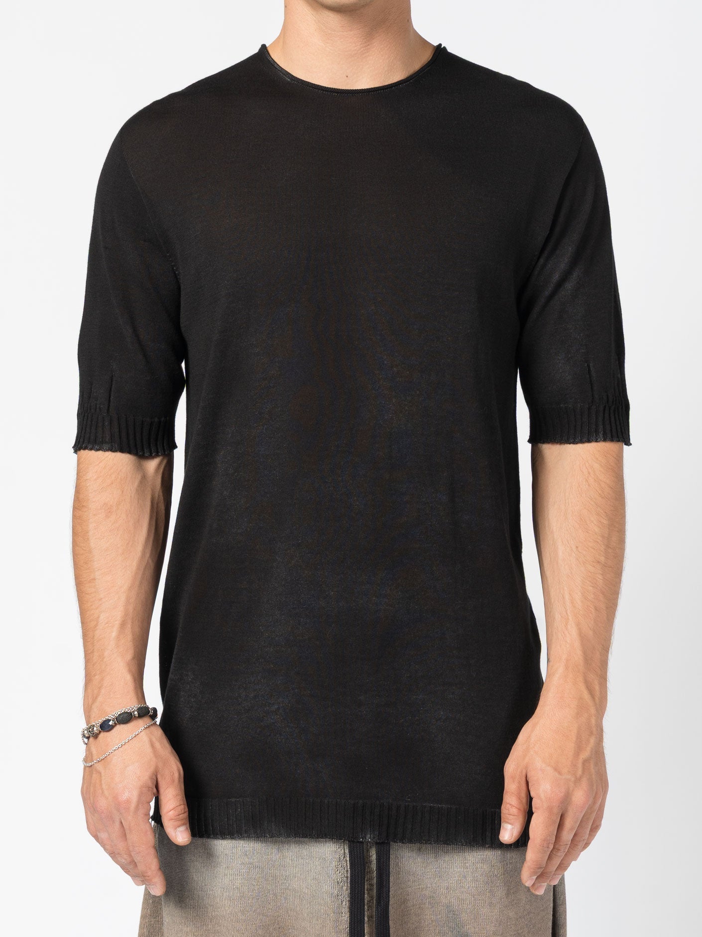 Knit Short Sleeve Tee - INN7