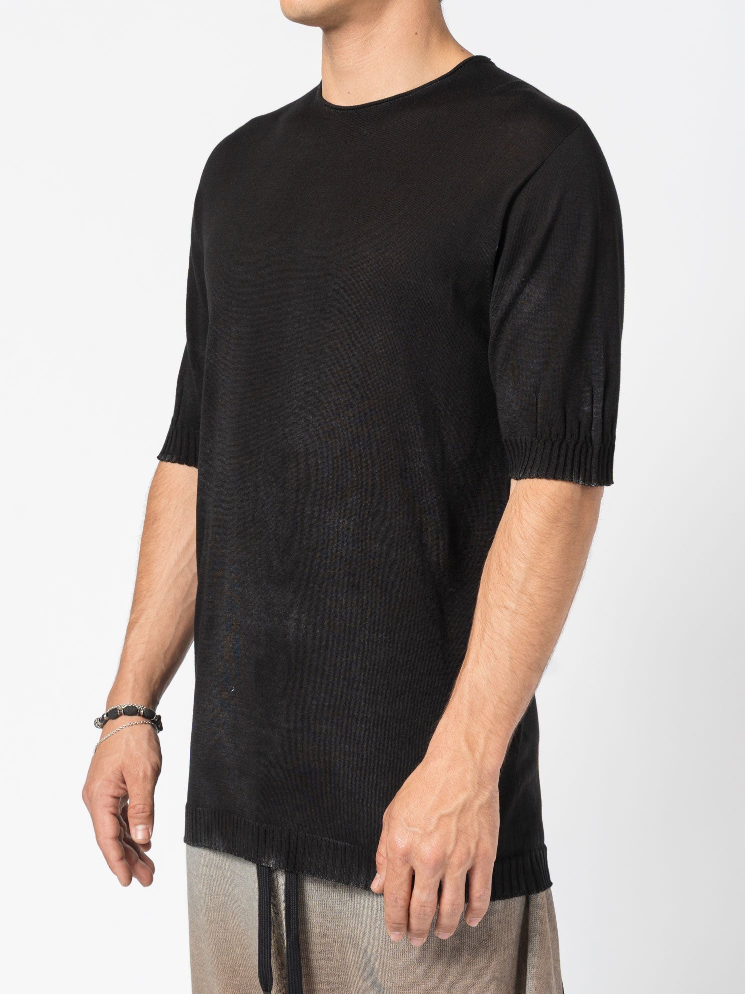 Knit Short Sleeve Tee - INN7