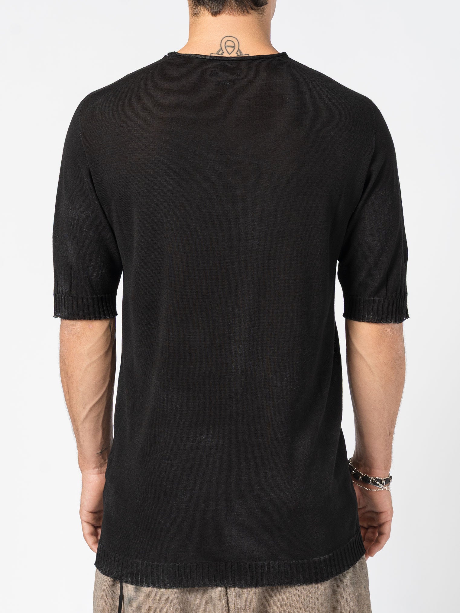 Knit Short Sleeve Tee - INN7
