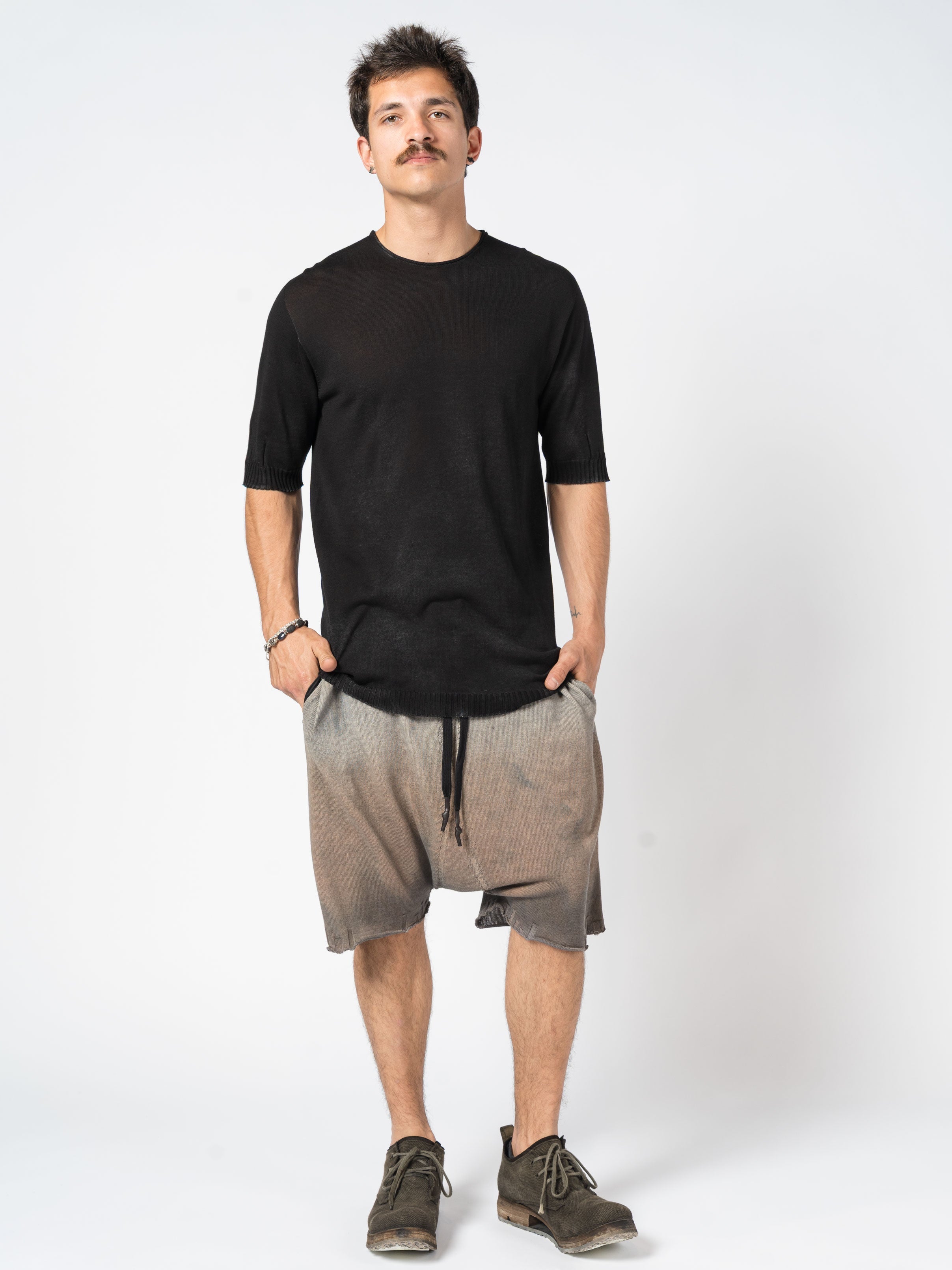 Knit Short Sleeve Tee - INN7