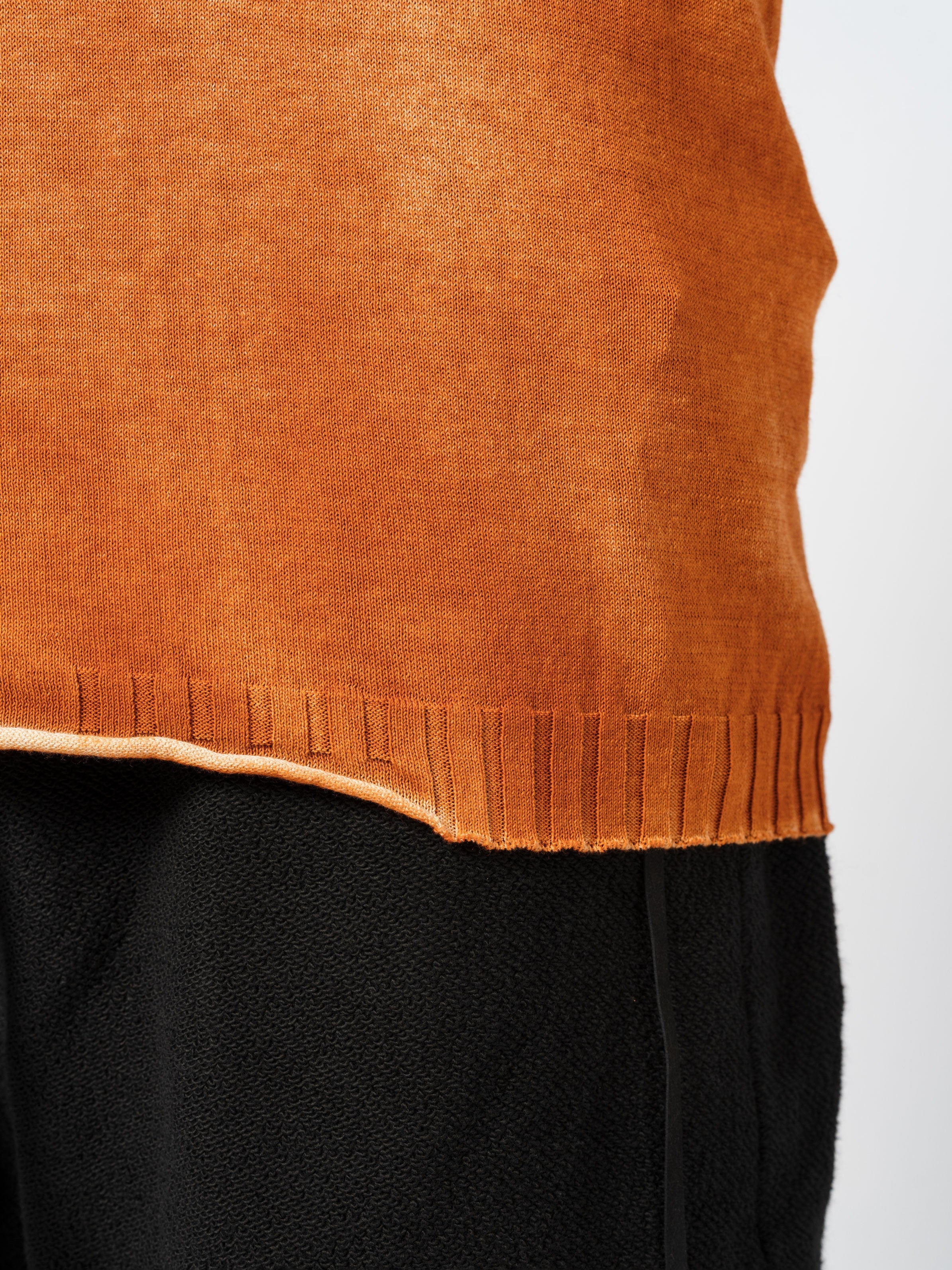 Lightweight Ribbed Knit Tee - INN7