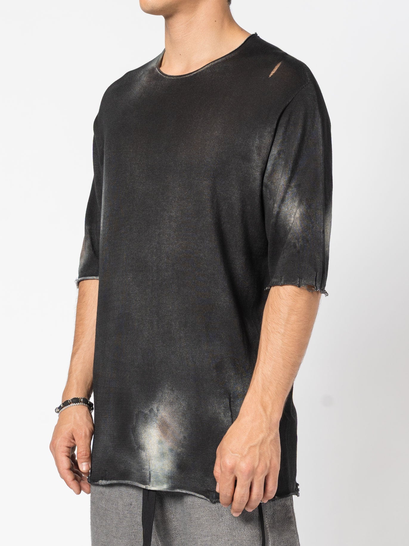 Distressed  Lightweight Tee - INN7