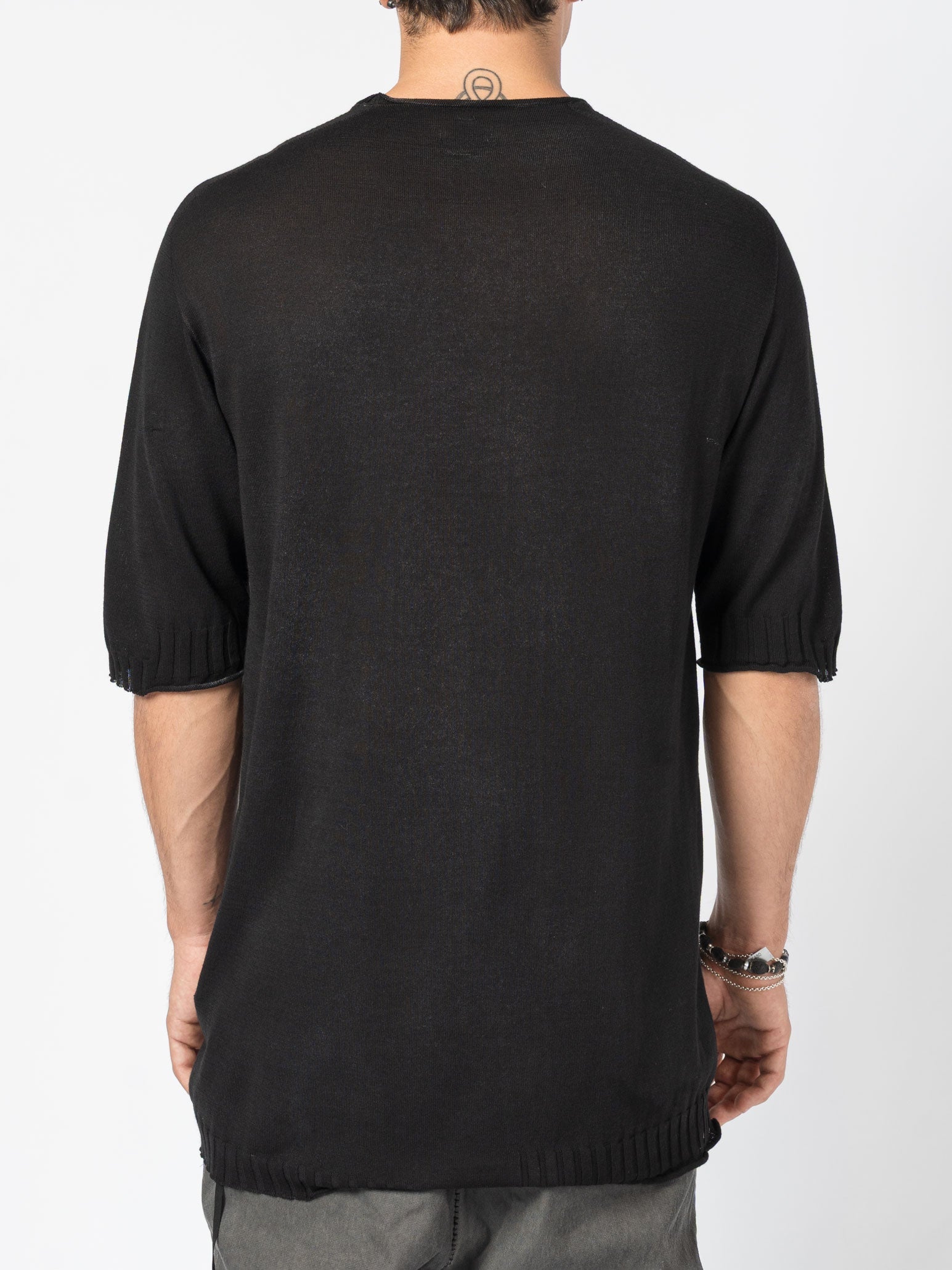 Center Stitch Knit Tee