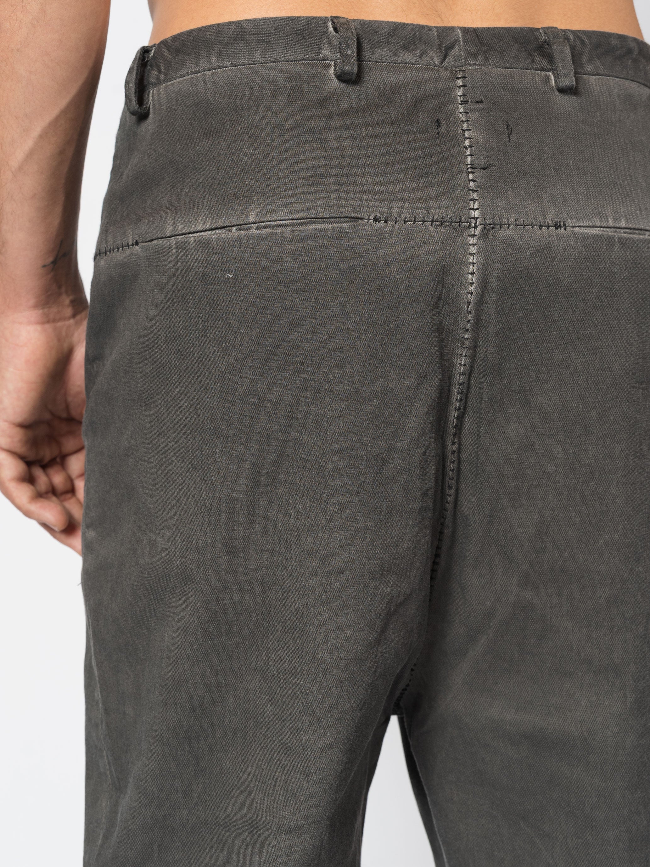 Washed Cotton Tapered Pants - INN7