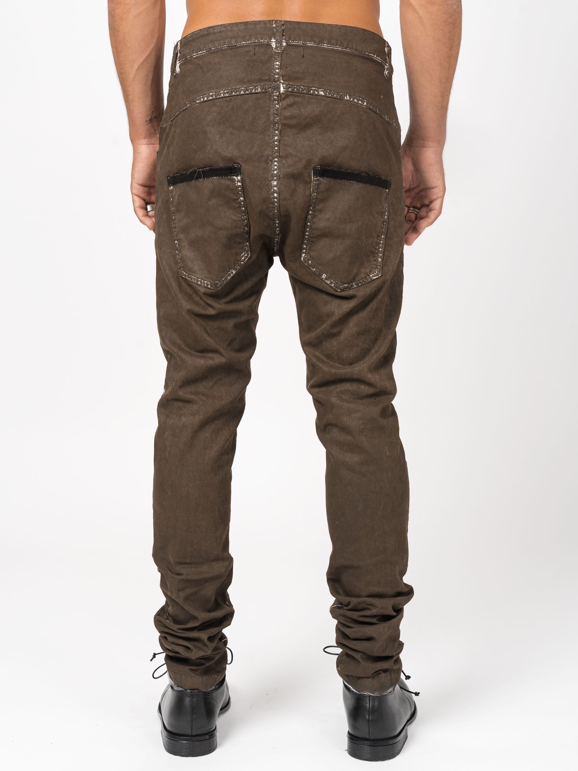 Distressed Slim Fit Pants - INN7