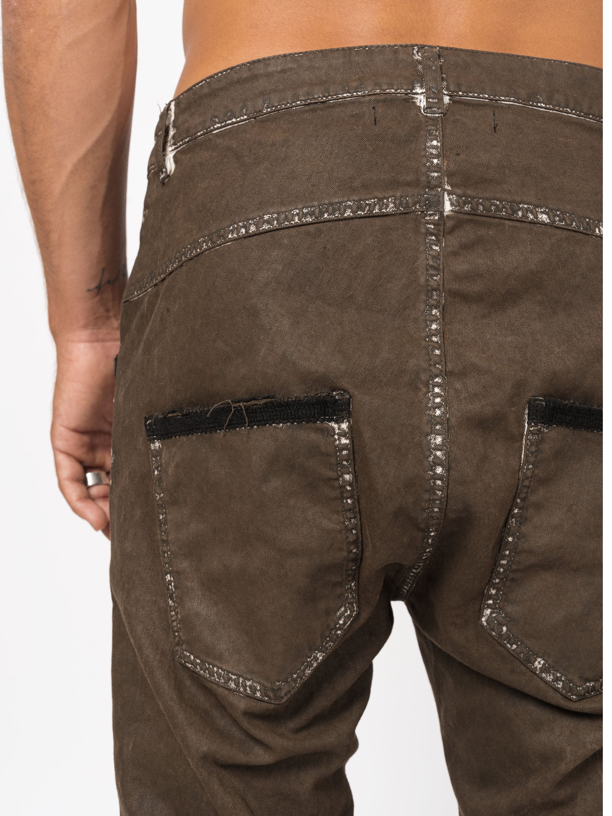Distressed Slim Fit Pants - INN7