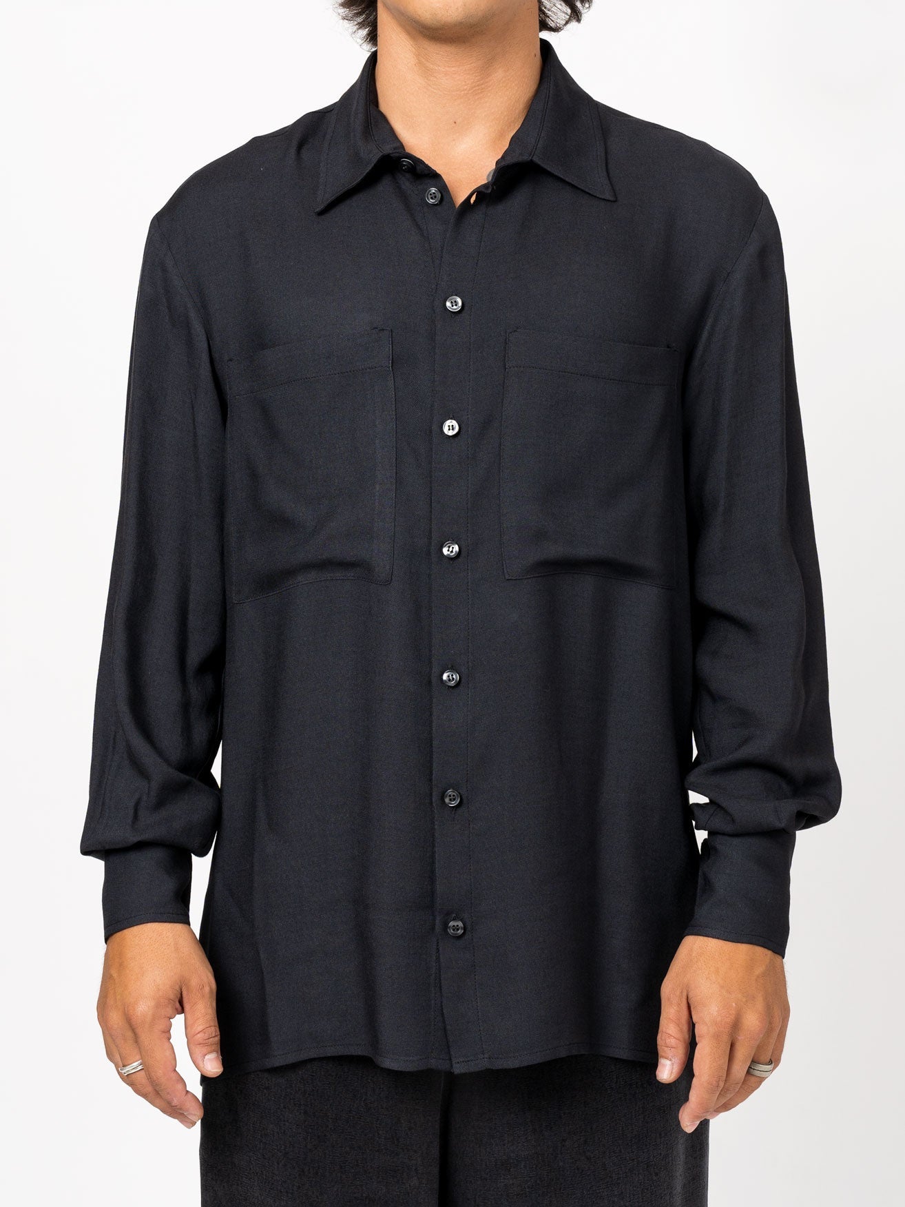 Long Sleeve Button-Up Shirt - INN7