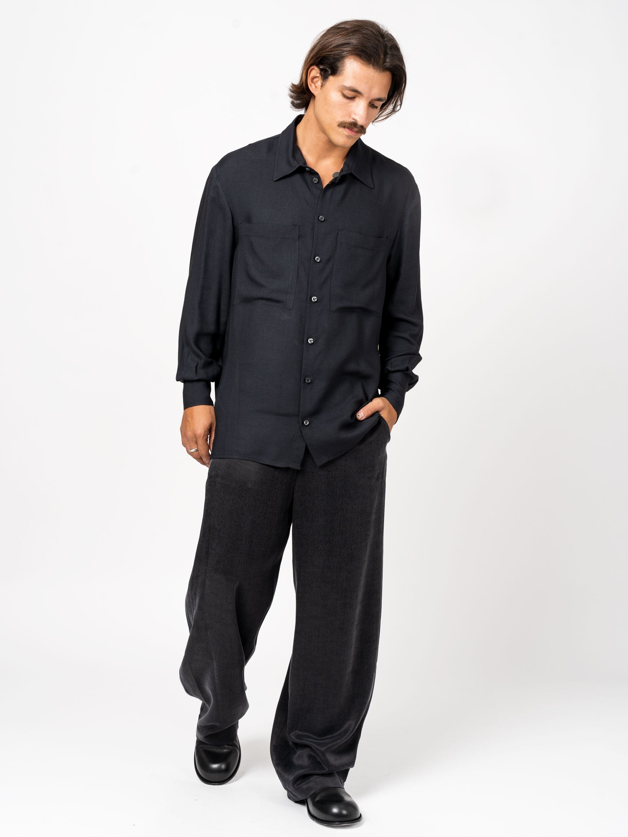 Long Sleeve Button-Up Shirt - INN7