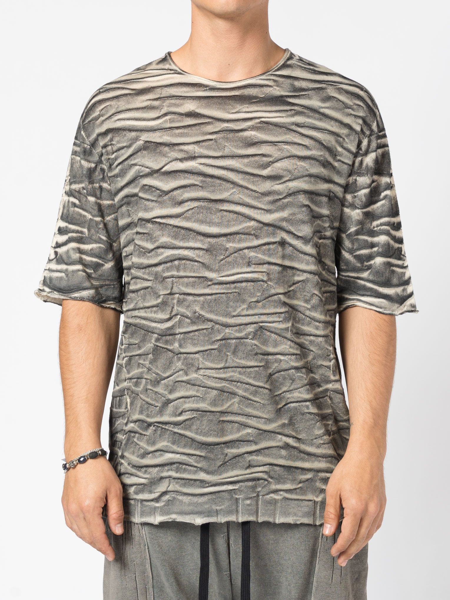 Crushed Texture Tee - INN7