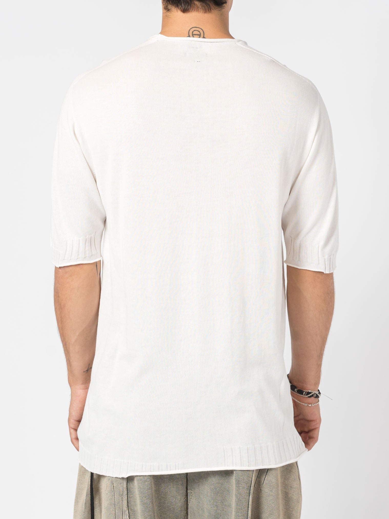 Center Stitch Knit Tee - INN7
