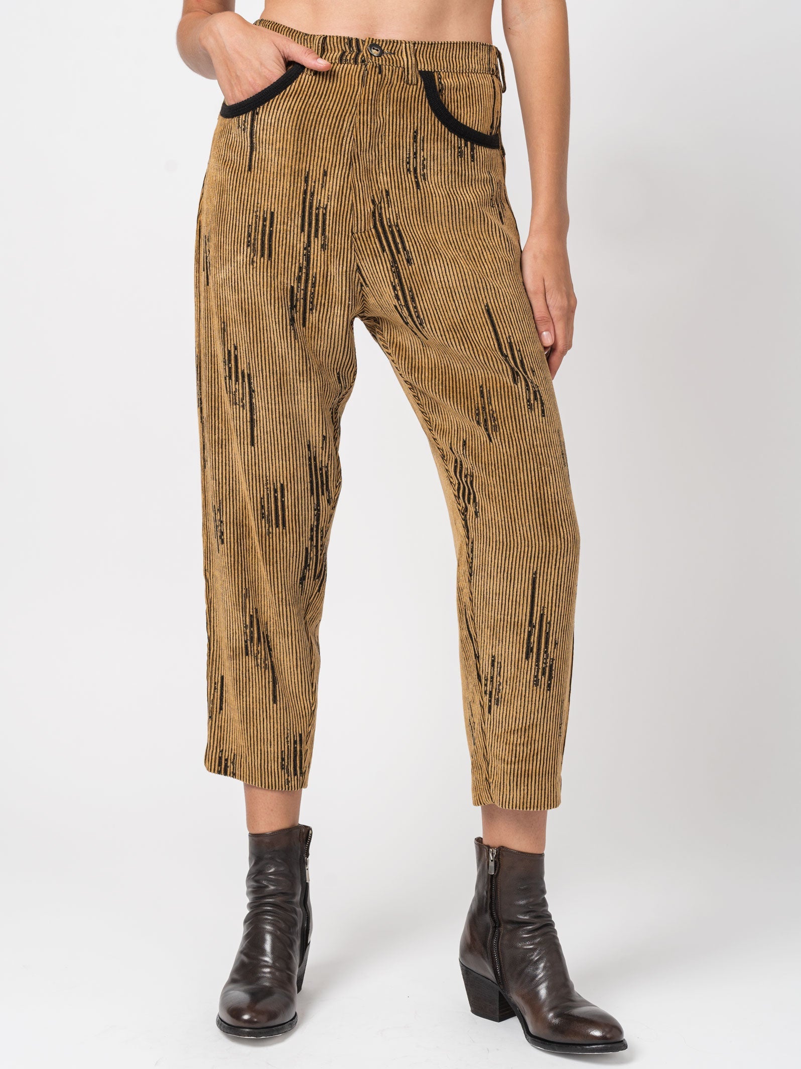 Corduroy Slouch Pants - INN7
