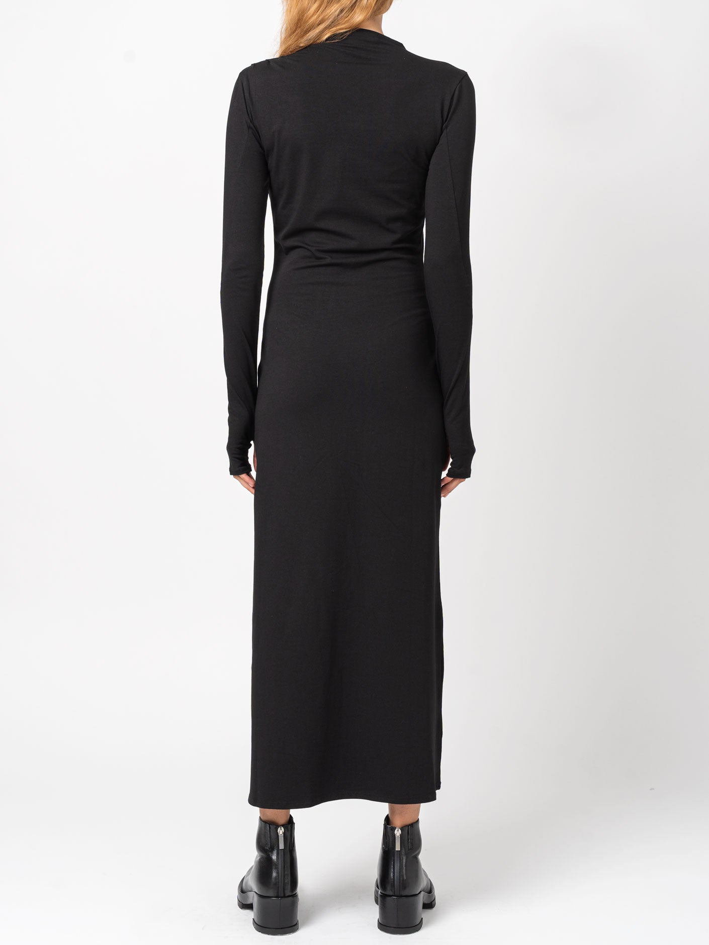 Minimalist Long Sleeve Midi Dress - INN7